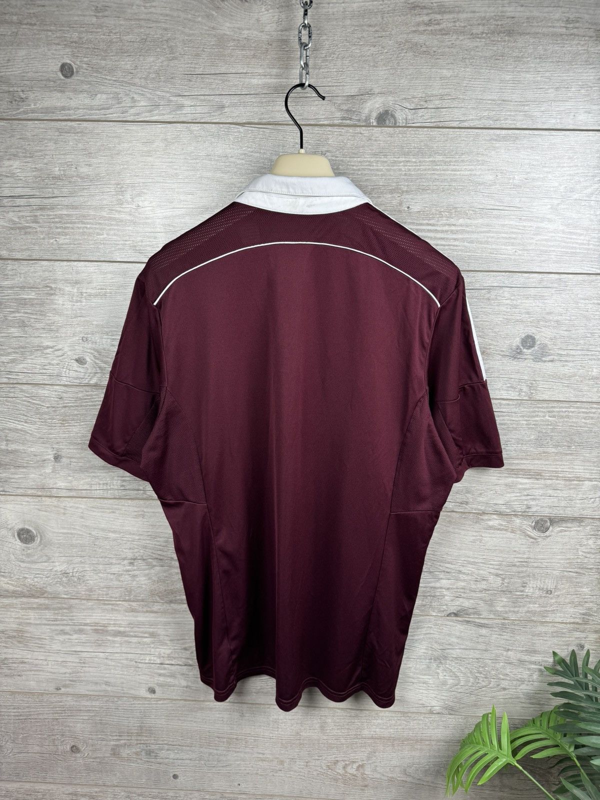 Adidas Adidas HEART OF MIDLOTHIAN 2014 2015 SHIRT SOCCER JERSEY Size US XL / EU 56 / 4 - 12 Thumbnail