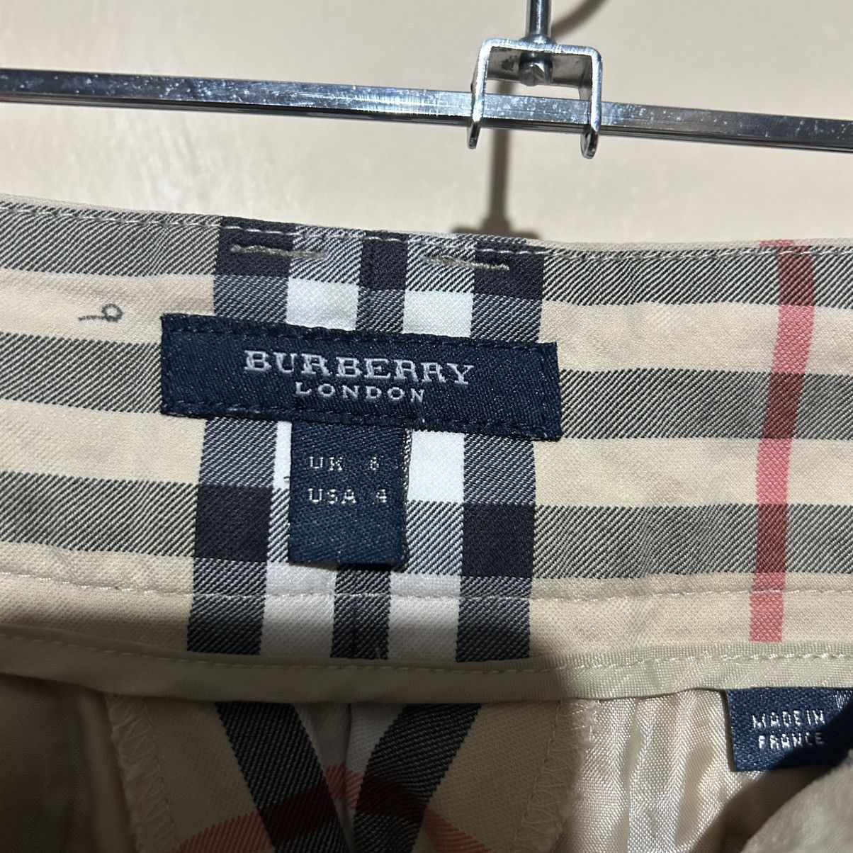 Burberry BURBERRY - NOVA PLAID PANTS Size 26" / US 2 / IT 38 - 5 Thumbnail