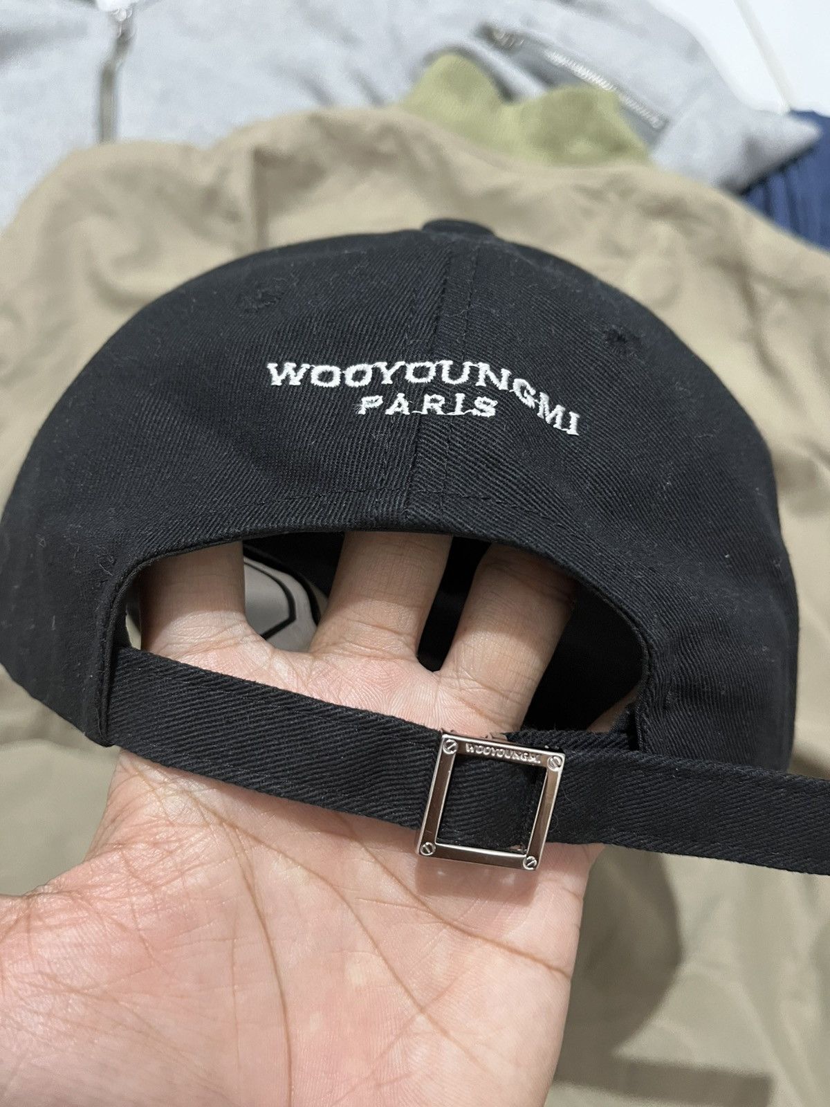 Wooyoungmi Wooyoungmi baseball cap black Size ONE SIZE - 2 Thumbnail