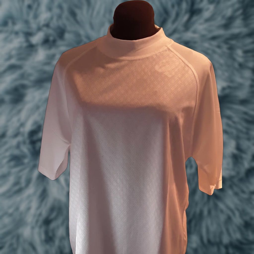Vintage NWT SMALL SHIRT SS SCOTCHGARD CROSS DRY SYSTEM ANTIMICROBIAL WHITE #C20 Women T-Shirt Small XS? Wait can't add. Size S / US 4 / IT 40 - 1 Thumbnail