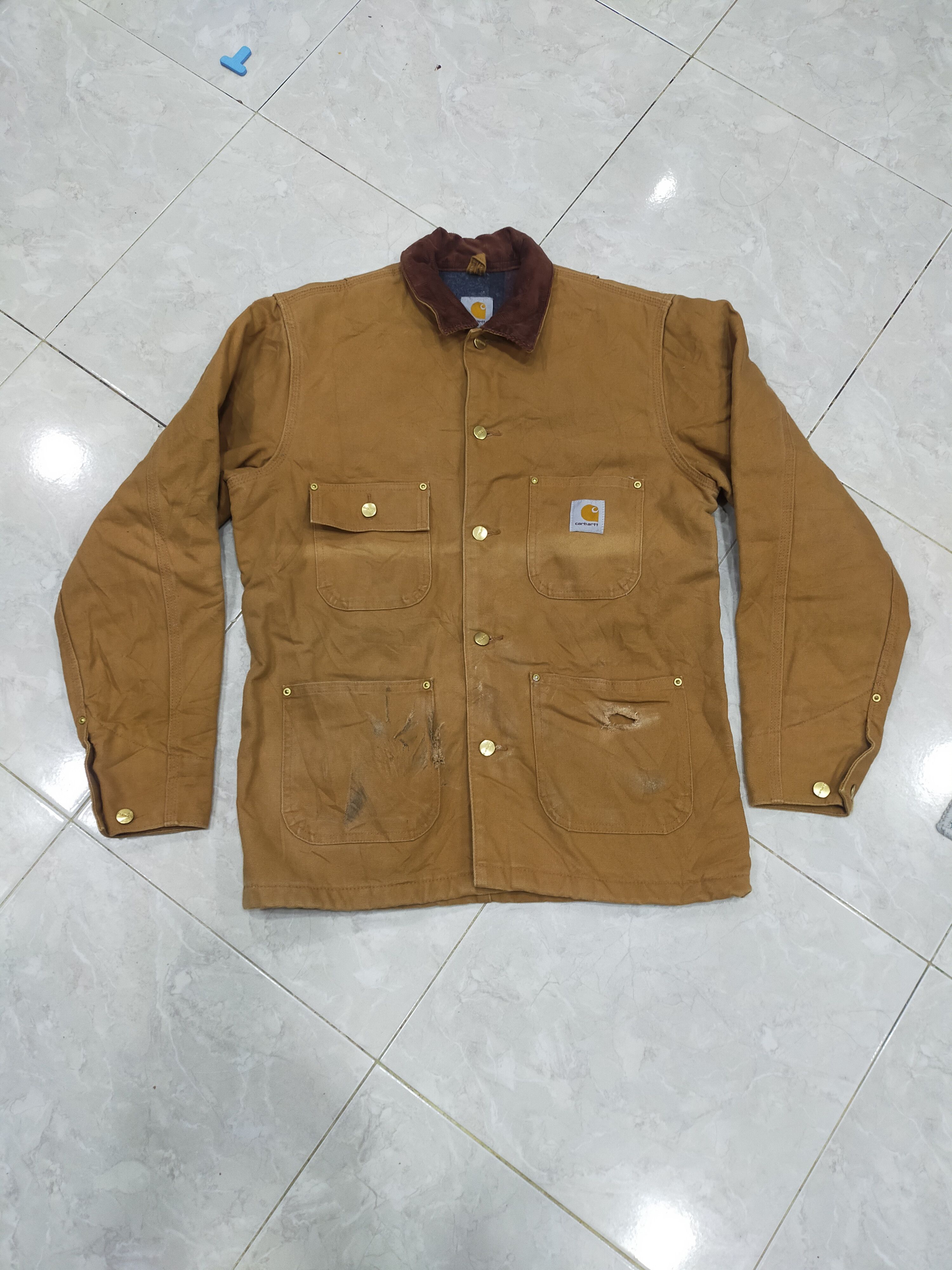 image of Carhartt Vintage Carhatt Chore Jacket, Men's (Size Large)