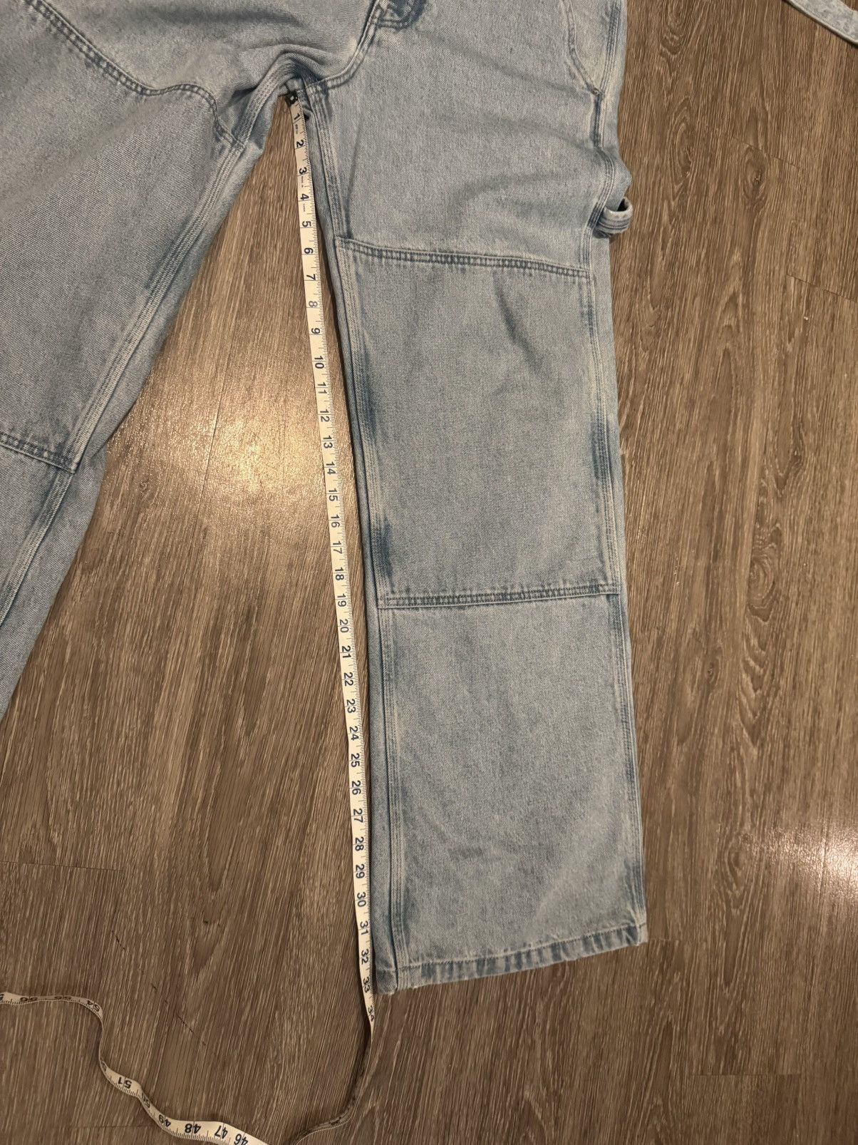 Off-White Off White Double Waist Double Knee Baggy Denim Jeans 30 Size US 30 / EU 46 - 21 Thumbnail