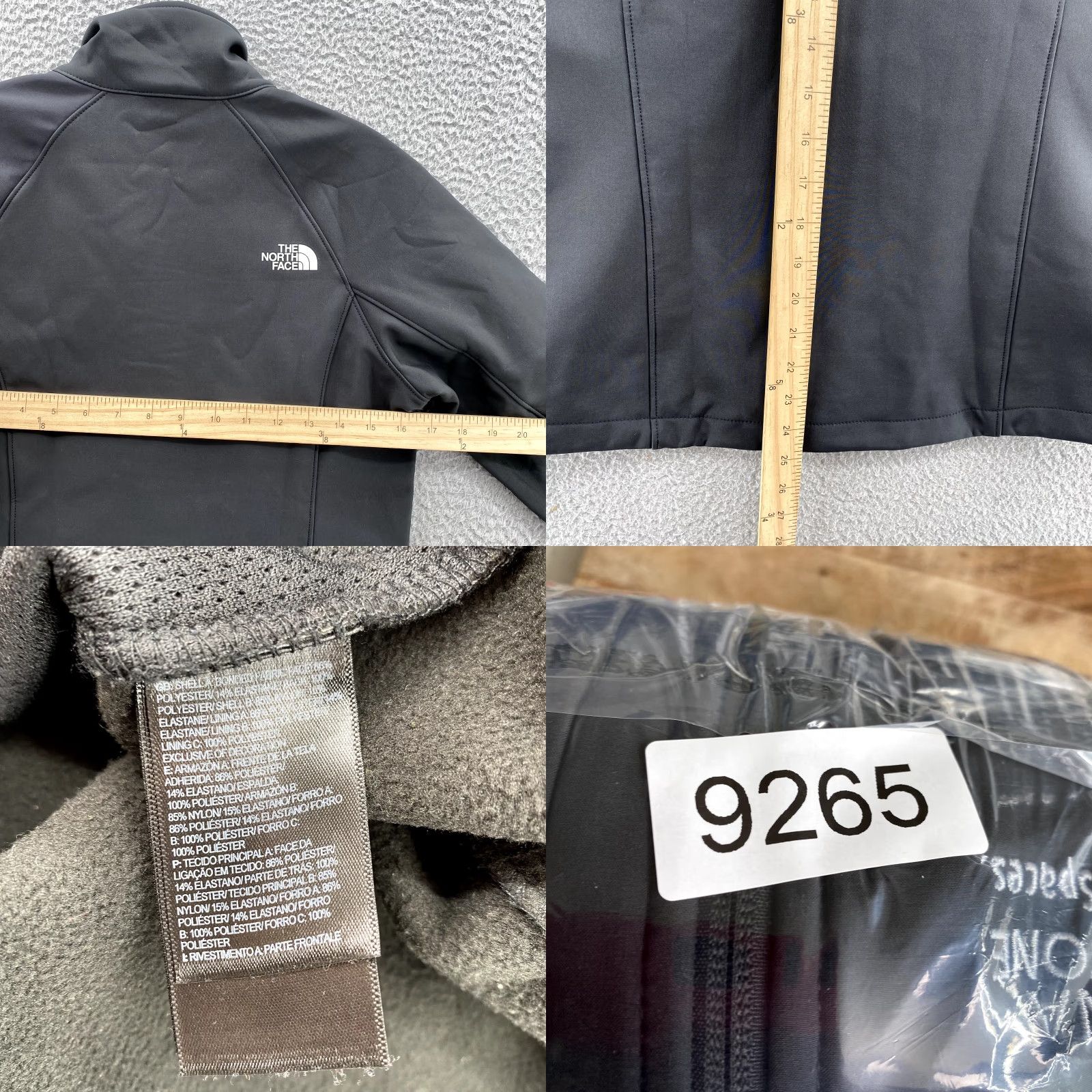 The North Face The North Face Windwall Jacket Women Small Black Fleece Lined Gorpcore Performance Size S / US 4 / IT 40 - 8 Thumbnail