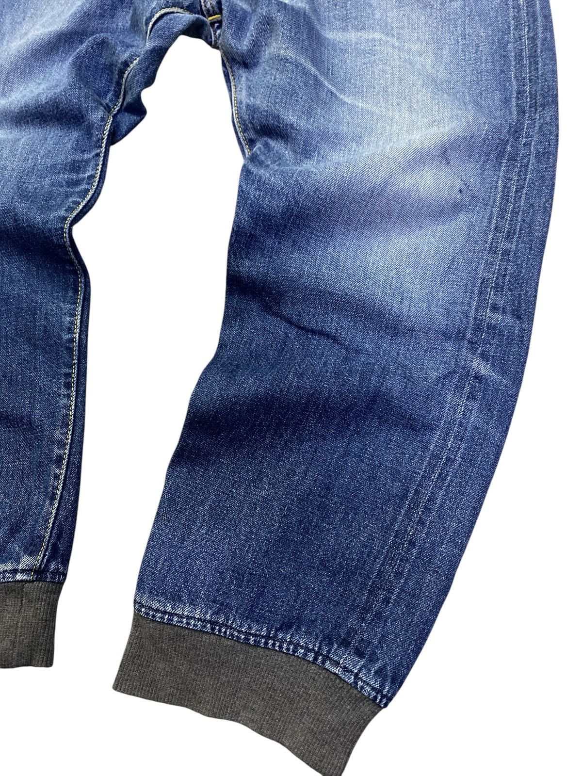 Japanese Brand × KATO × Vintage Rare Kato Jogger Selvedge Jeans Size US 34 / EU 50 - 4 Thumbnail