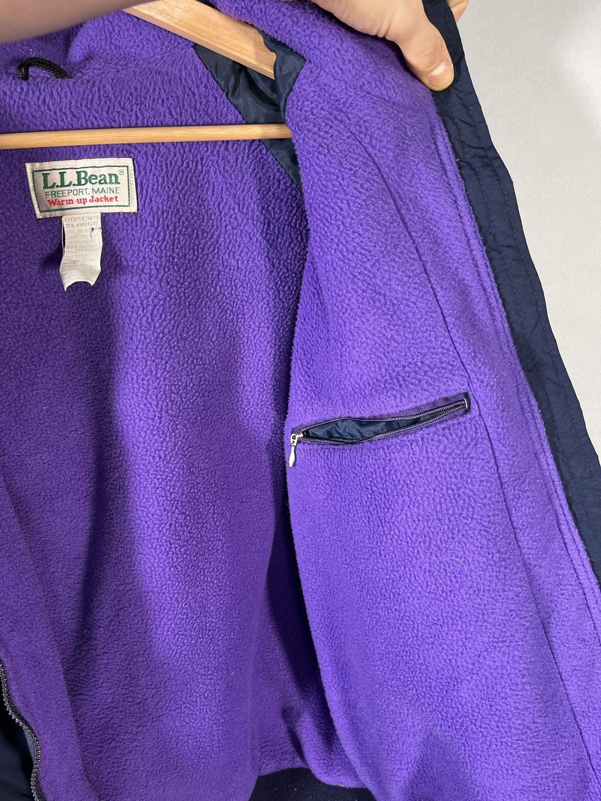 L.L. Bean × Vintage Vintage L.L.Bean Bomber Jacket Size XL / US 12-14 / IT 48-50 - 4 Thumbnail