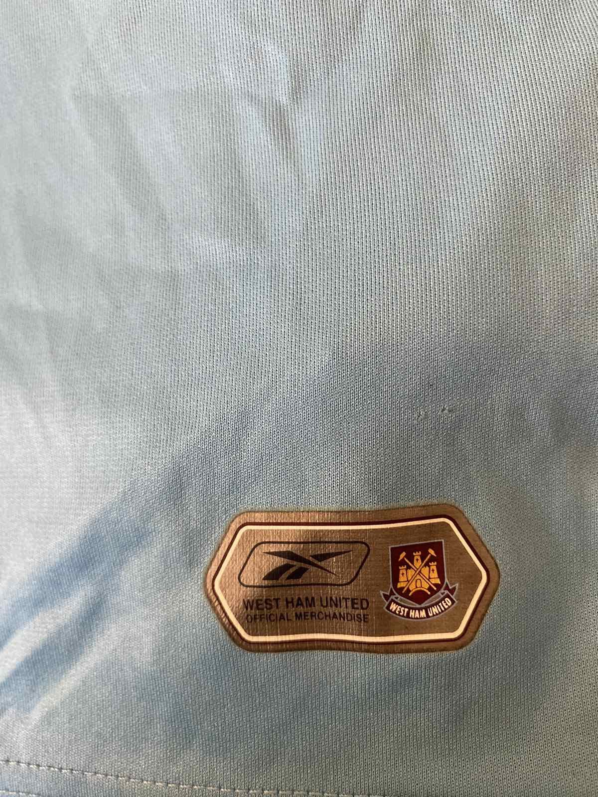 Reebok WEST HAM UNITED 2004 - 2005 Long Sleeve Reebok M/L - UNIQUE Size US L / EU 52-54 / 3 - 8 Thumbnail
