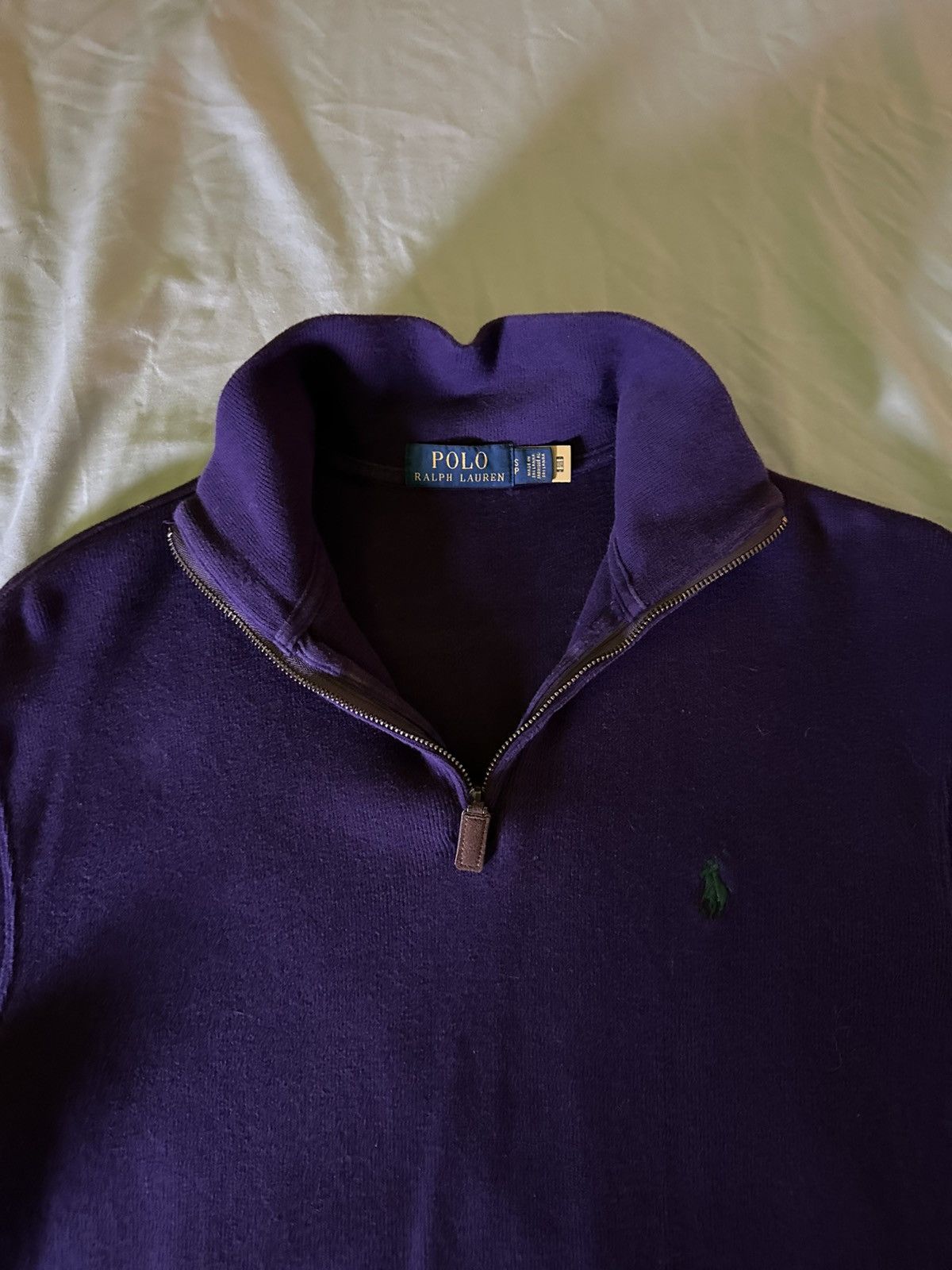 Polo Ralph Lauren Purple Polo Longsleeve!! Size US M / EU 48-50 / 2 - 1 Thumbnail