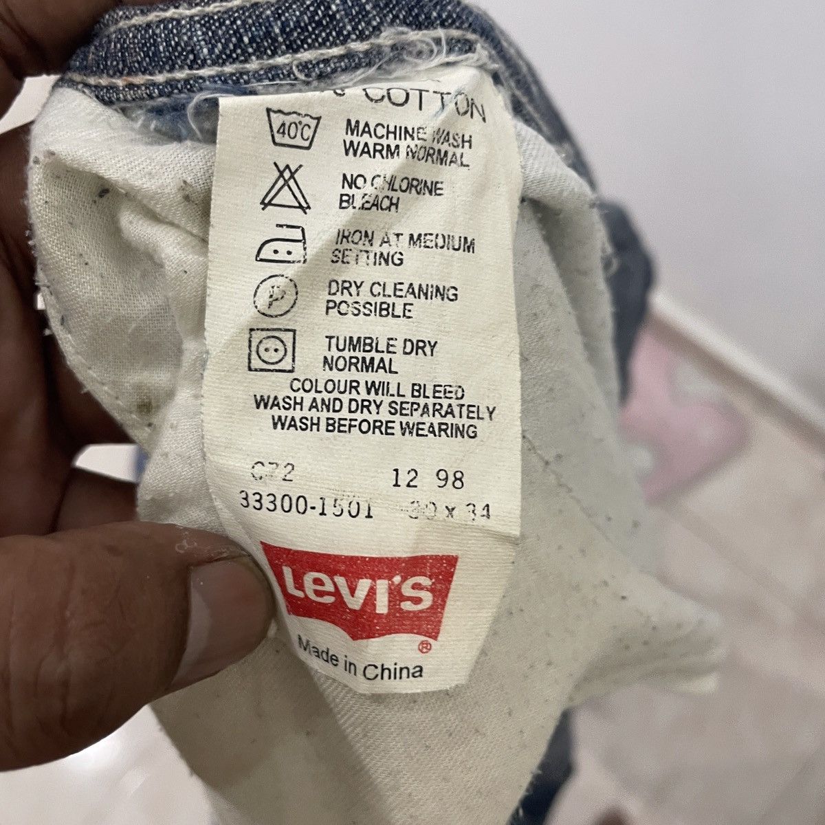 Levi's Vintage Levis Strauss Co Workwear Denim Overall Size US 36 / EU 52 - 8 Thumbnail