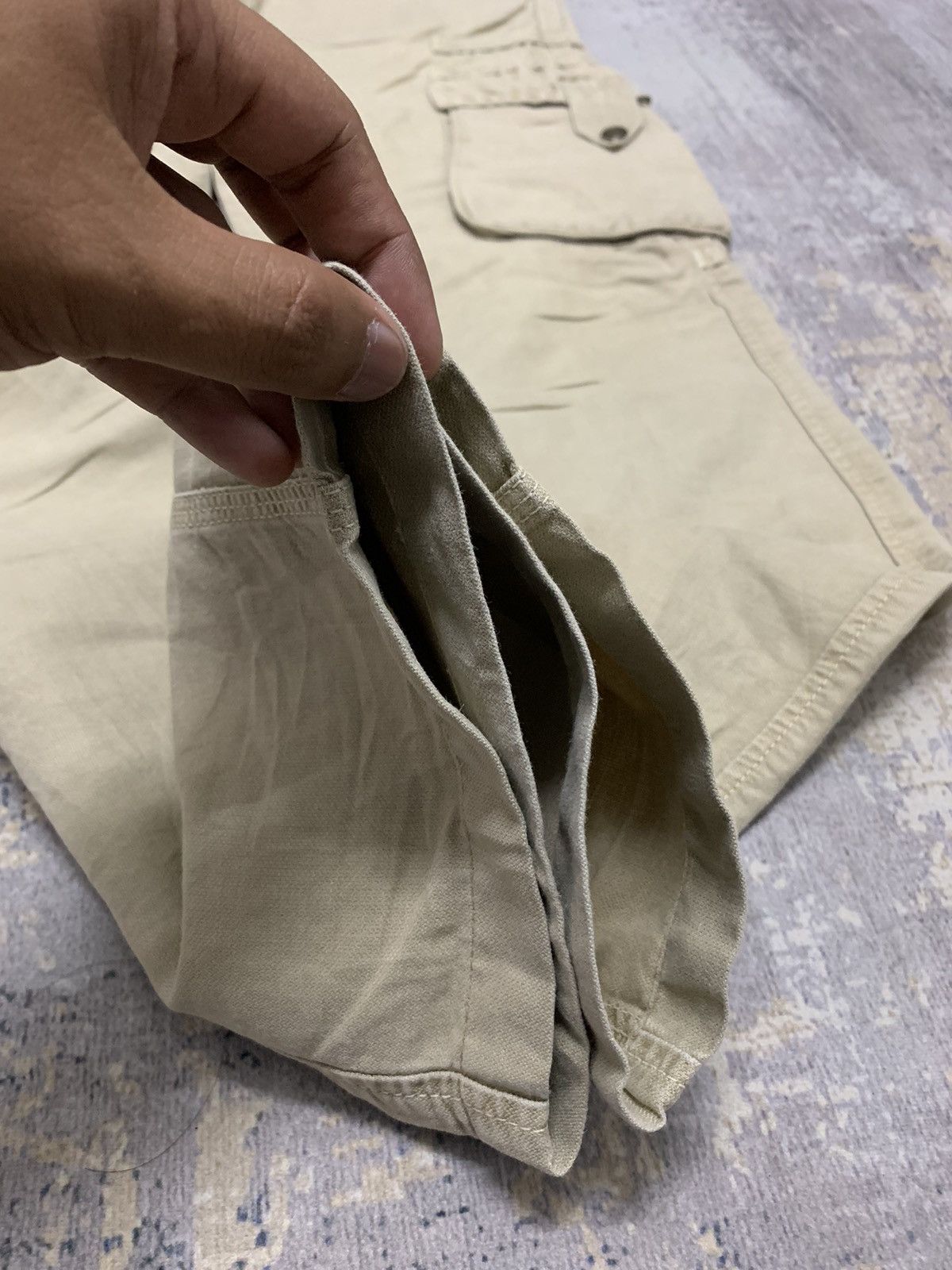 Marithe + Francois Girbaud Vintage Marithe Francois Girbaud Parachute Cargo Baggy Pants Size US 30 / EU 46 - 6 Thumbnail