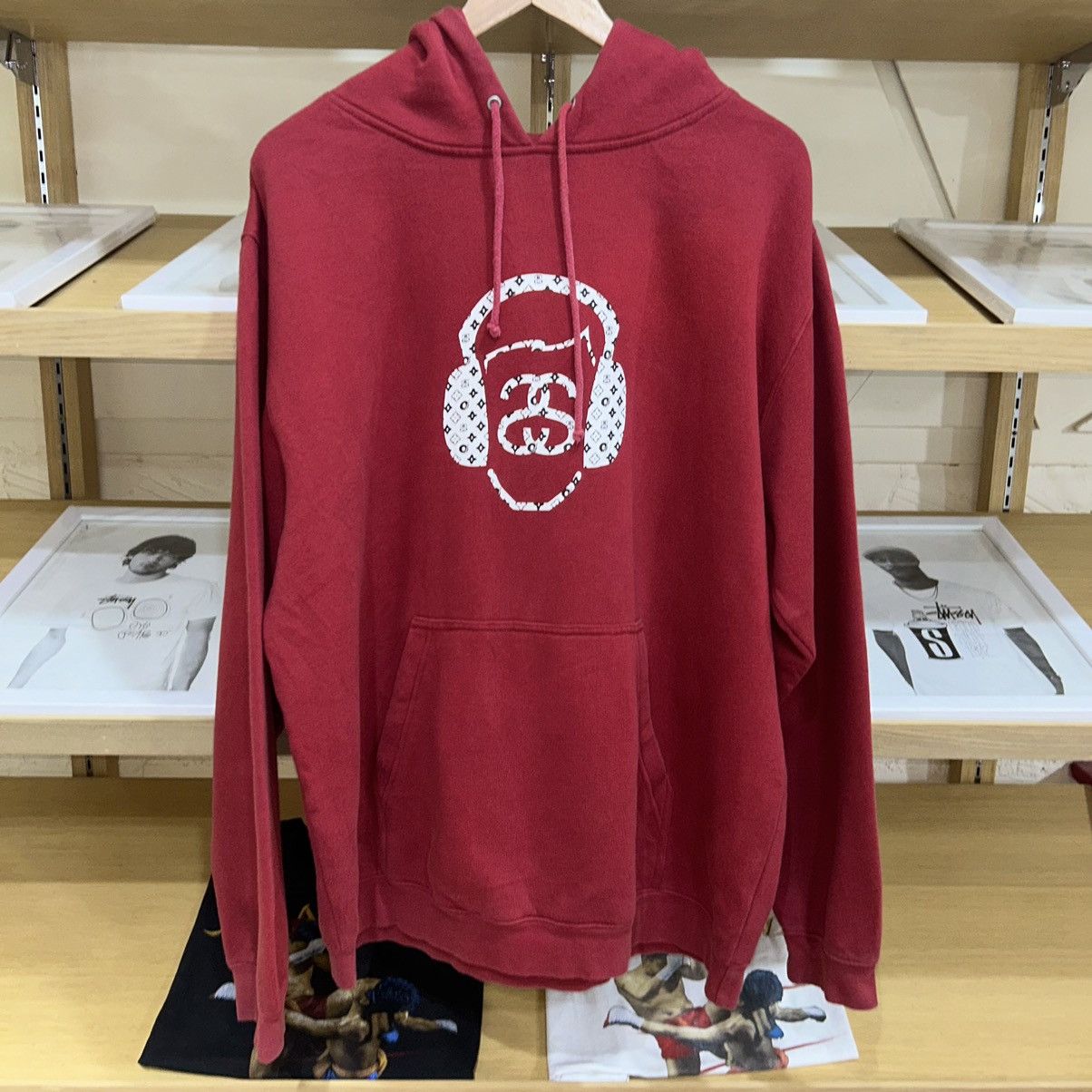 Stussy × Vintage Stussy hoodie earphones 90’s Size US L / EU 52-54 / 3 - 5 Thumbnail