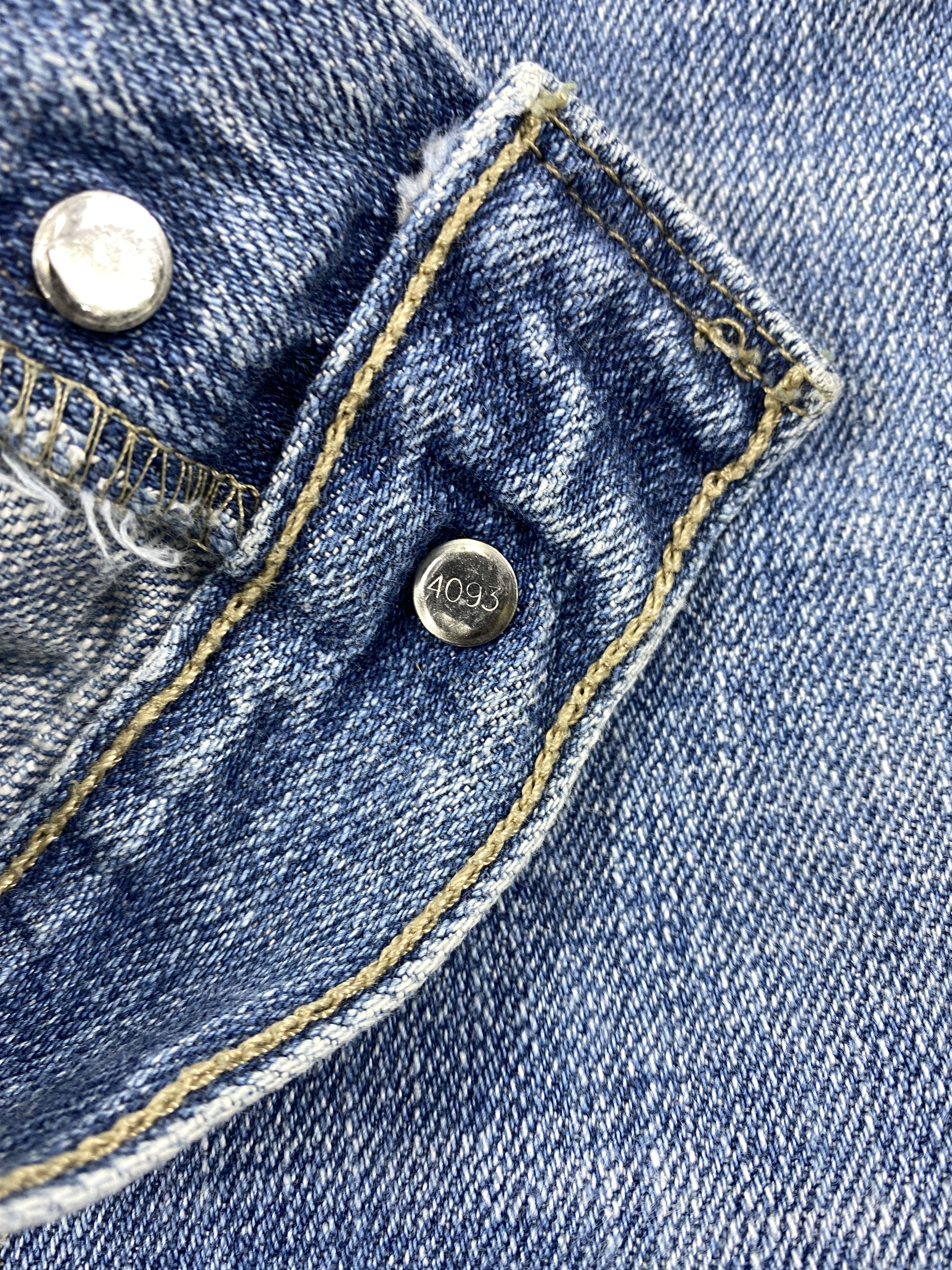 Levi's Blue Wash Vintage Levi's 501 Jeans 42x32.5 Denim -JN1567 Size US 42 / EU 58 - 7 Thumbnail