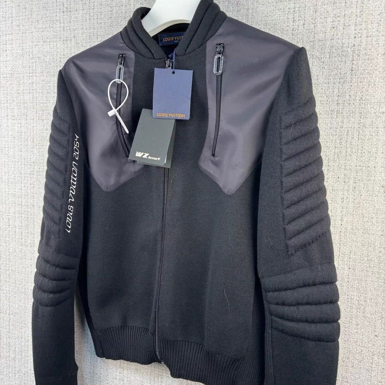 Louis Vuitton Louis Vuitton 2054 Paneled Wool Knit Jacket Size US S / EU 44-46 / 1 - 2 Thumbnail