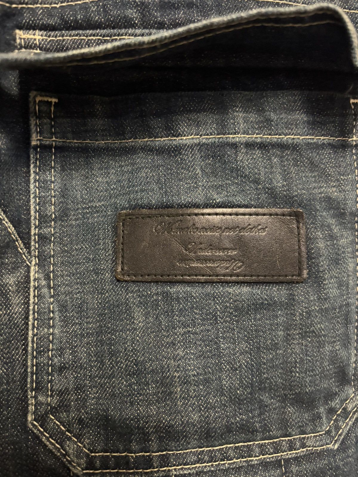 Undercover Undercover AW08 ‘Unrealrealclothes’ Moto Pants Blue Size US 32 / EU 48 - 4 Thumbnail