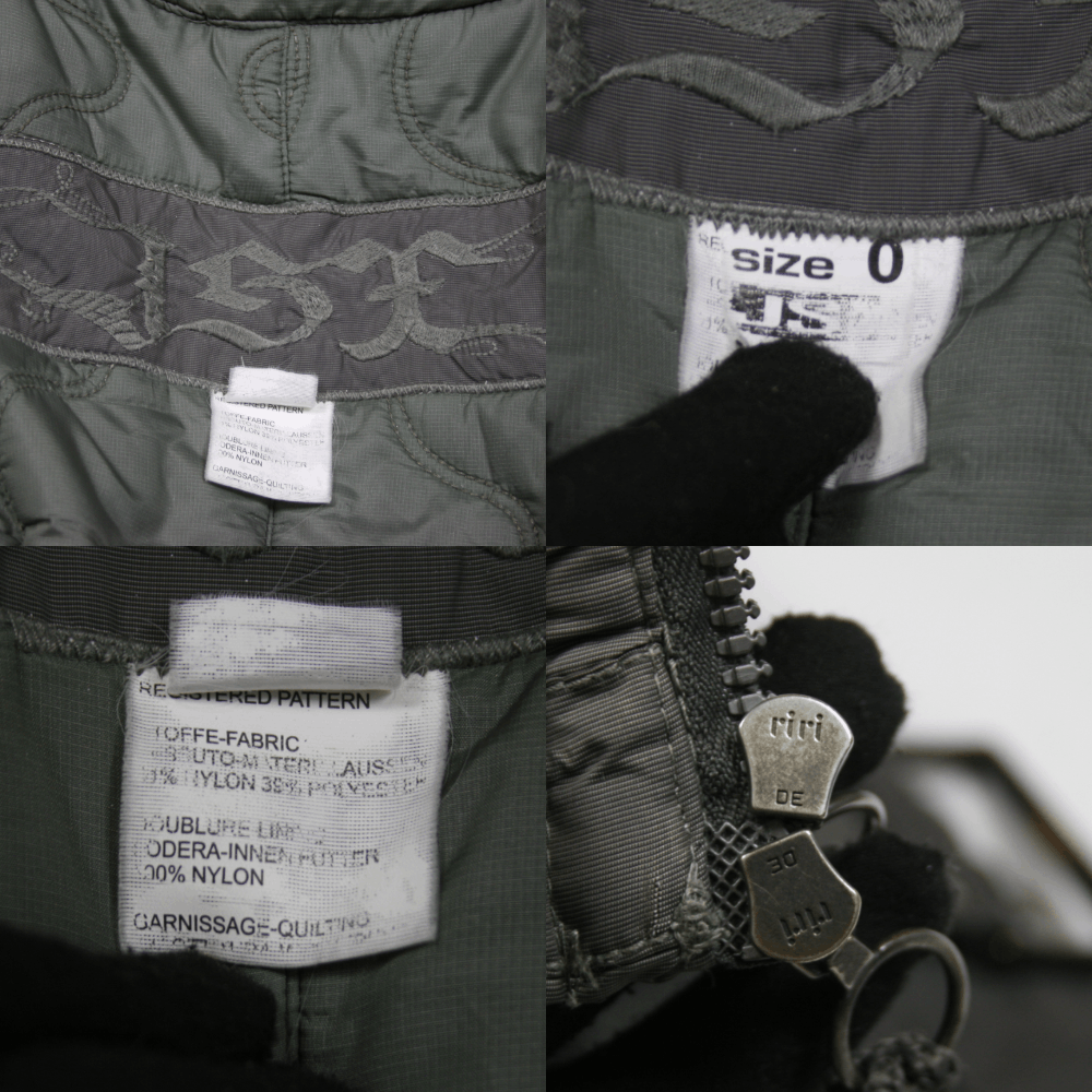 JET SET 00S Opium Astro Y2K Nylon Technical Jacket Vintage Size L / US 10 / IT 46 - 14 Thumbnail