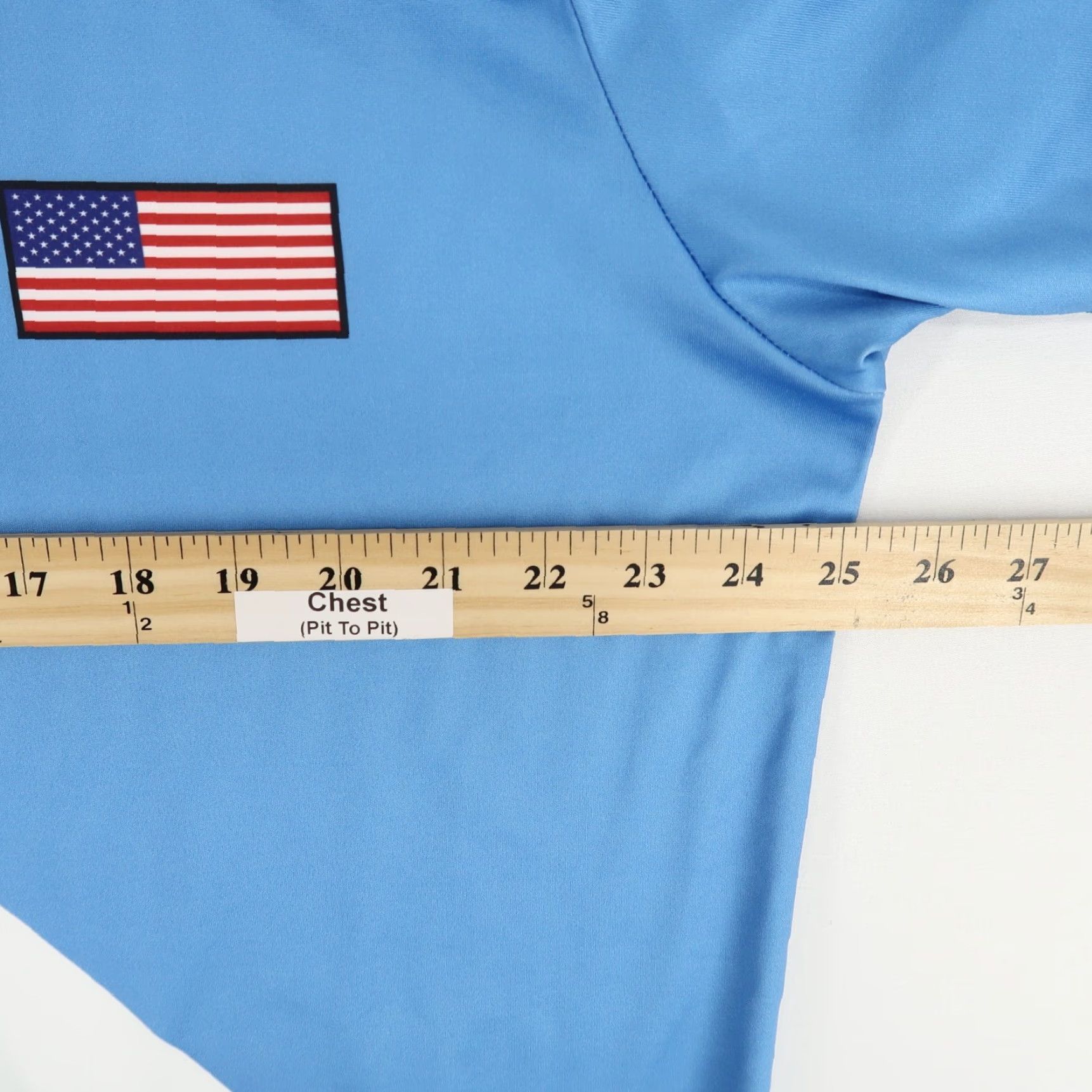 Vintage Speed Your Run Polo Shirt Mens XL Blue White American Flag Short Sleeve SR Shirt Size US XL / EU 56 / 4 - 3 Thumbnail