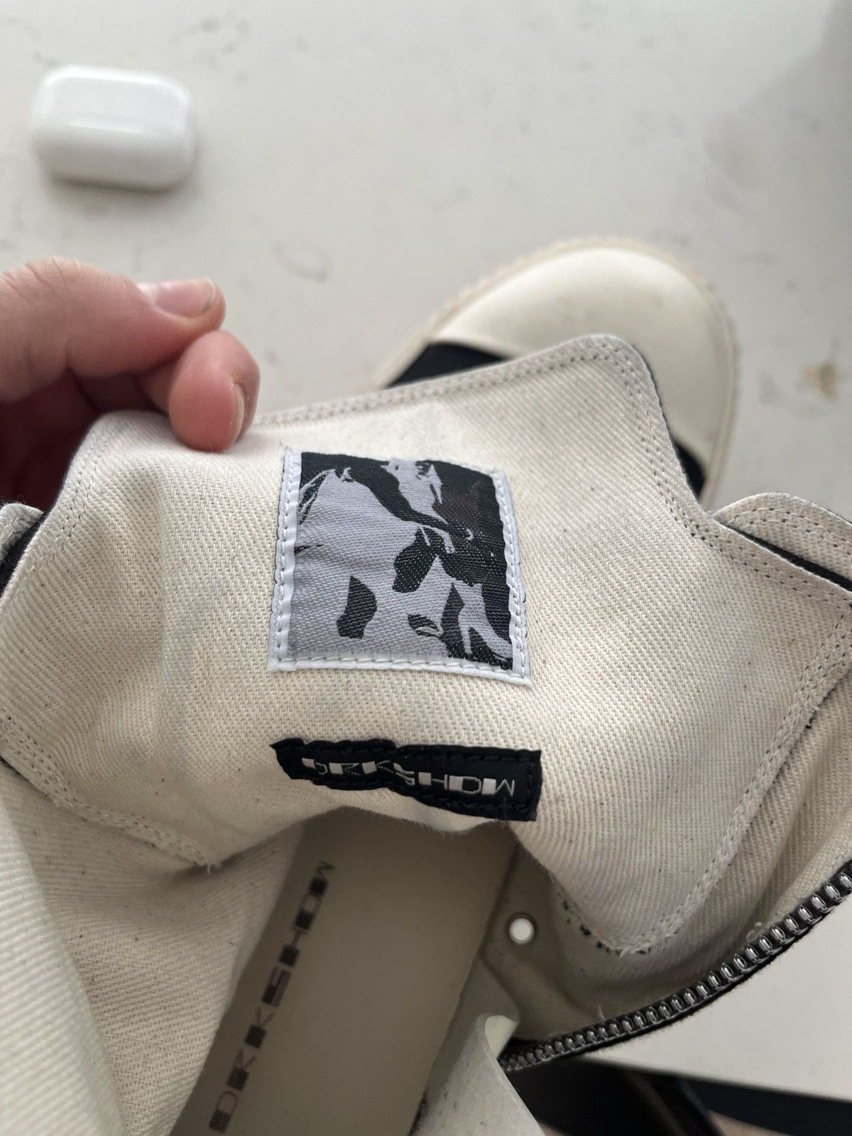 Rick Owens Rick owens double bumper drksdw ramones Size US 11 / EU 44 - 7 Thumbnail