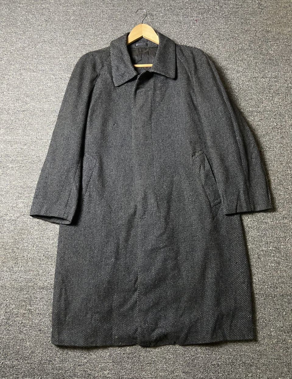 Lanvin Vintage Lanvin Paris Long Coat with Hidden Button (174) Size US S / EU 44-46 / 1 - 1 Thumbnail