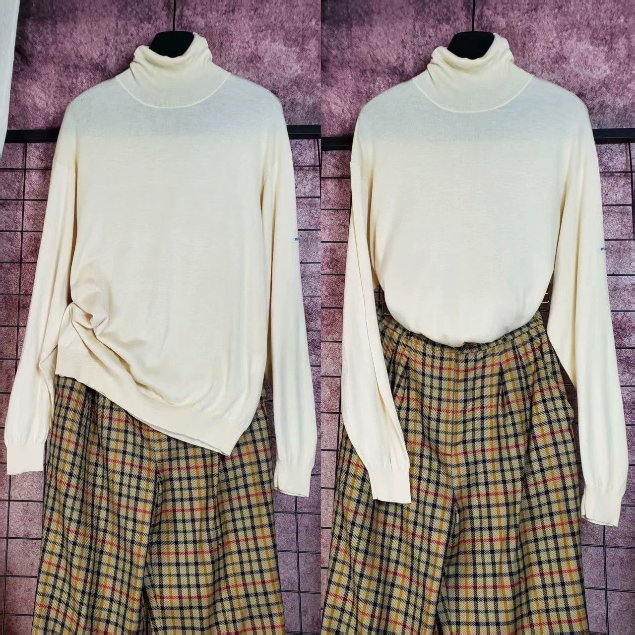 Burberry Burberry Golf Silk Knit Sweater - dmc Size US XS / EU 42 / 0 - 1 Thumbnail