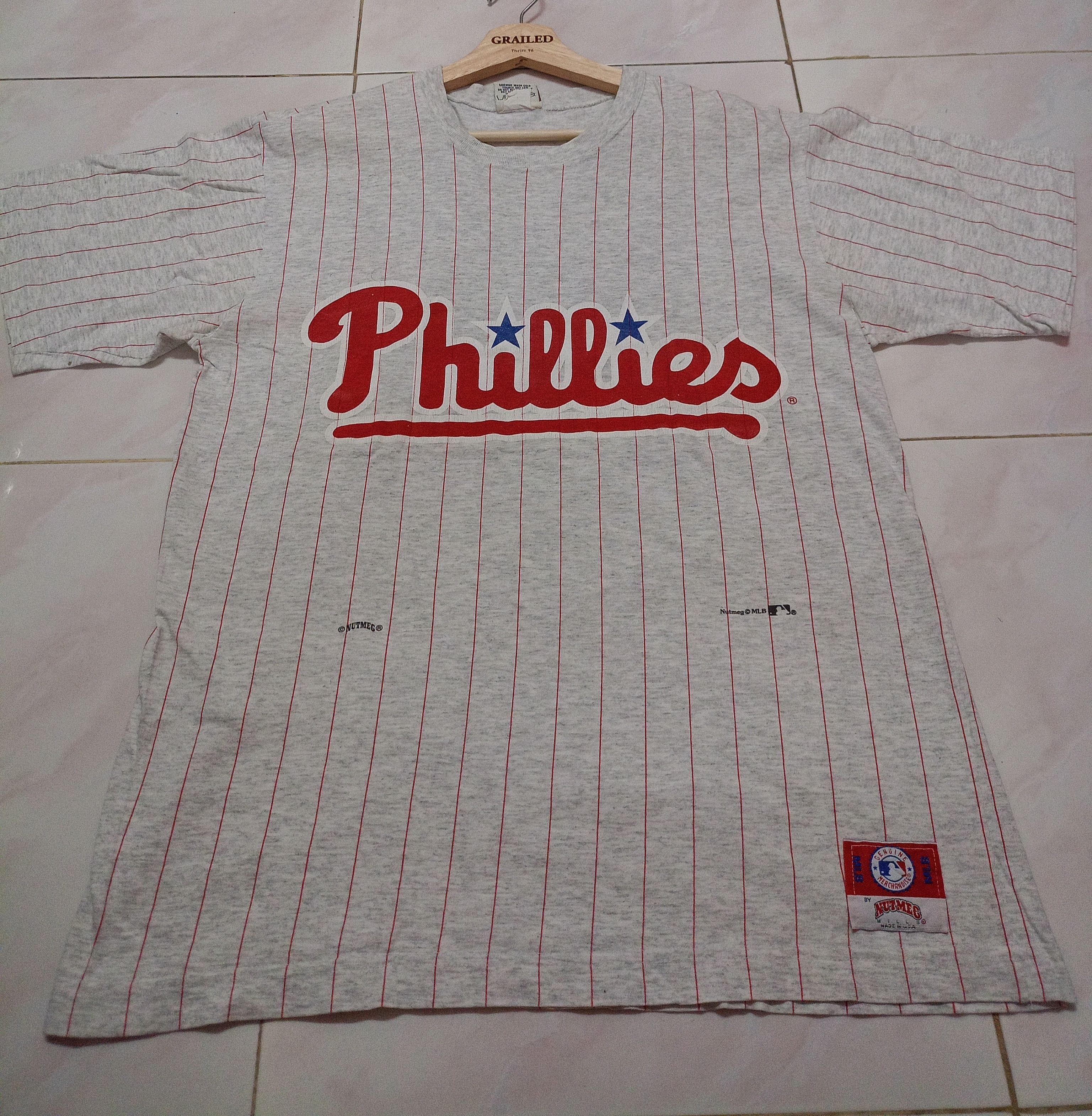 MLB × Vintage Nutmeg Phillips X MLB 90s Size US M / EU 48-50 / 2 - 1 Thumbnail