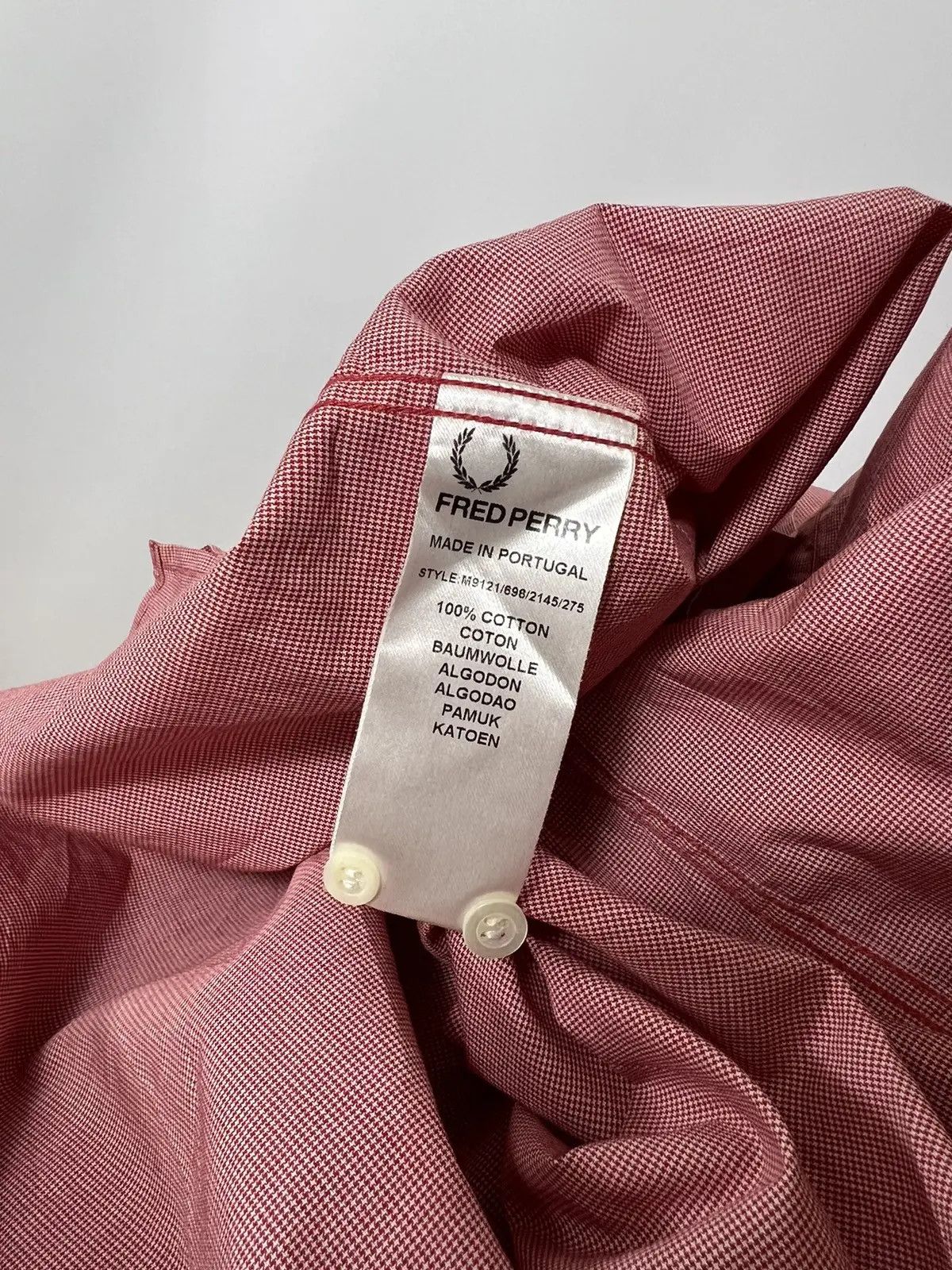 Designer × Fred Perry Fred Perry men’s short sleeve shirt Size US L / EU 52-54 / 3 - 4 Thumbnail
