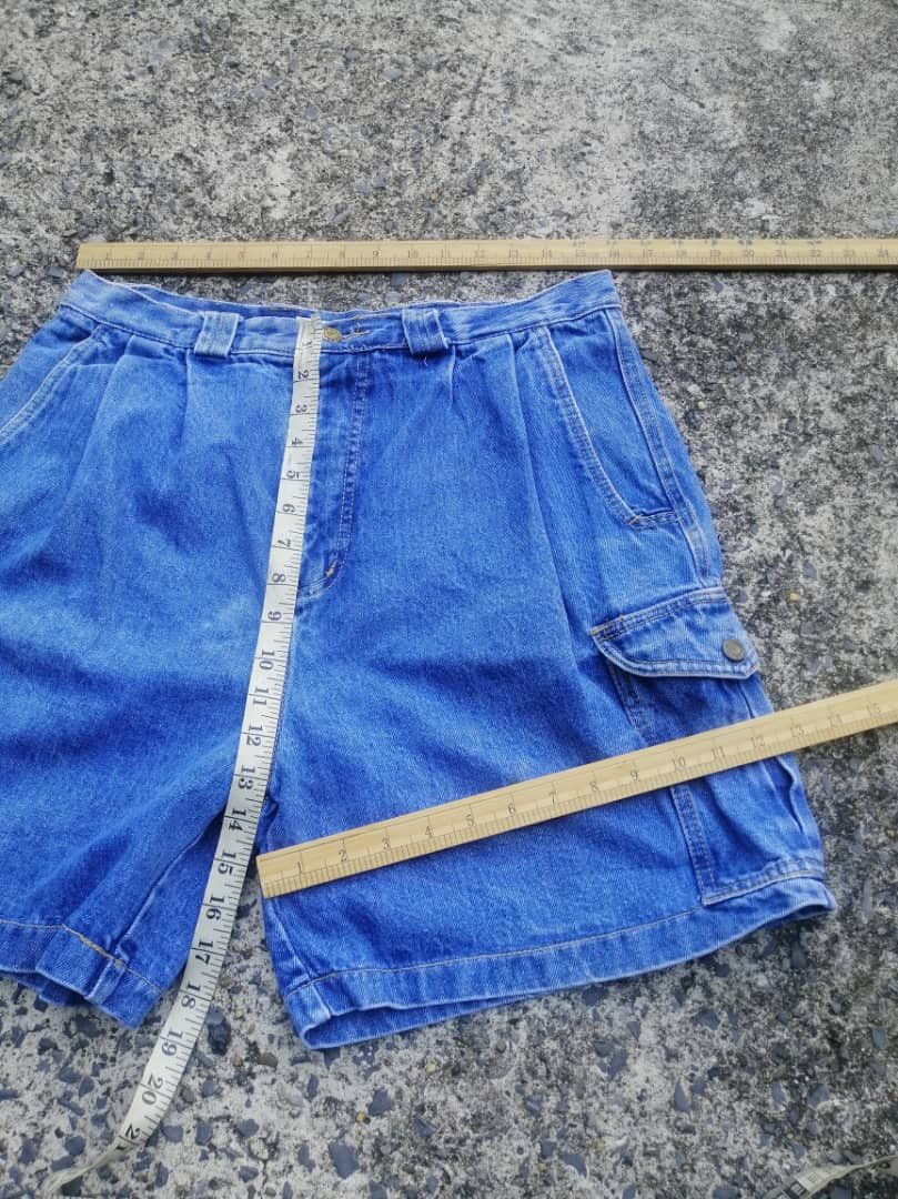 Georges Marciano × Guess × Vintage Vintage Guess Shorts Denim Jeans Size US 31 - 5 Thumbnail
