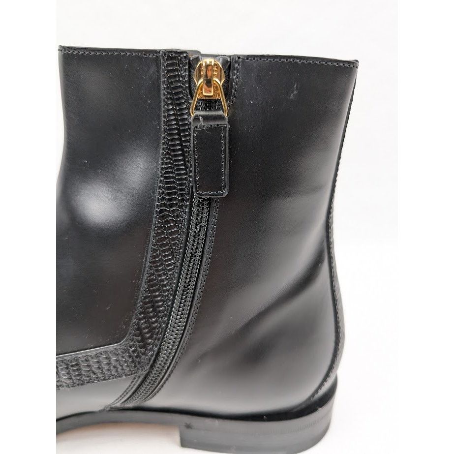 Gucci o1rshd1 Horse Calf Boots in Black Size US 10 / EU 43 - 9 Thumbnail