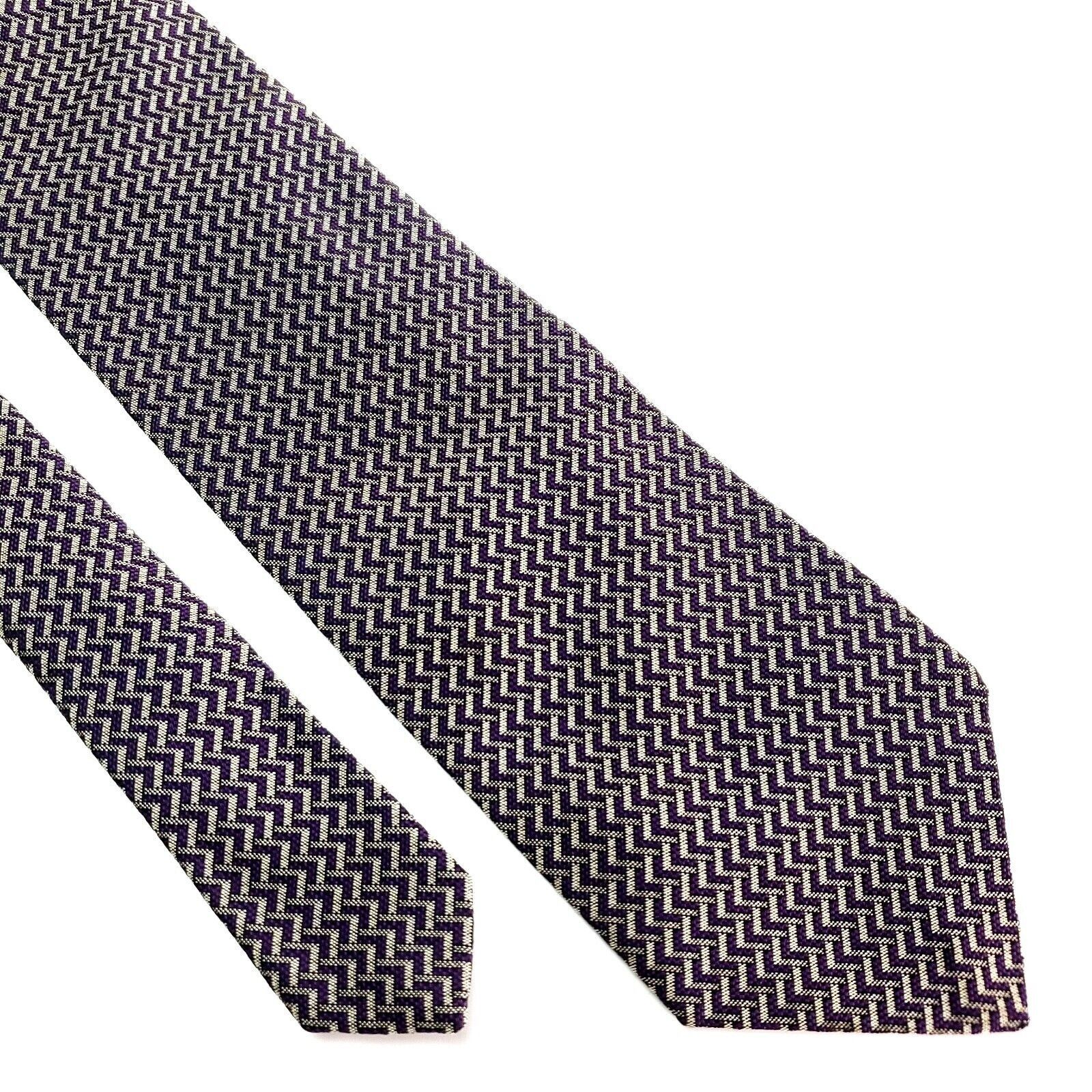 Robert Talbott Robert Talbott Best Of Class Nordstrom Silk Tie Woven Purple Size ONE SIZE - 1 Thumbnail