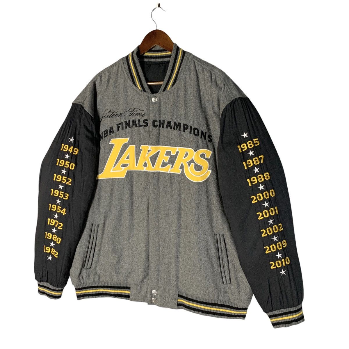 JH Design Jh Design La Lakers NBA Final Champions Riversible Jacket XL Size US XL / EU 56 / 4 - 6 Thumbnail