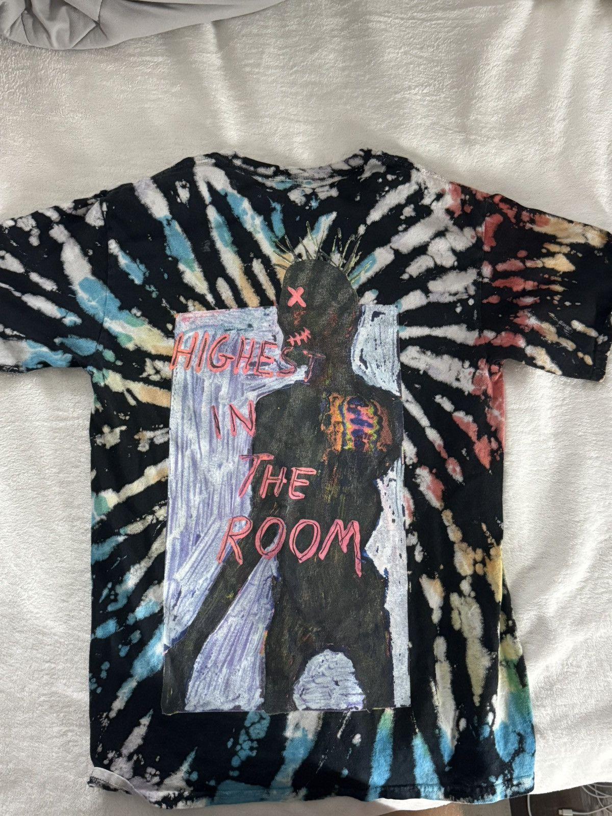 Travis Scott Travis Scott AstroWorld tie-dye tee Size US M / EU 48-50 / 2 - 1 Thumbnail