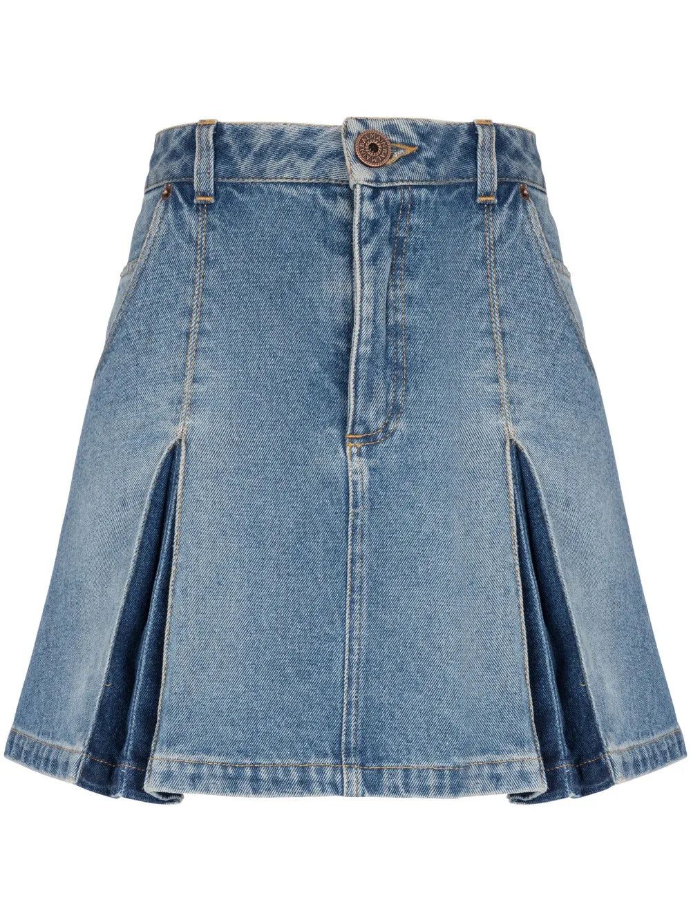 o1y0625 Denim Skirt in Blue