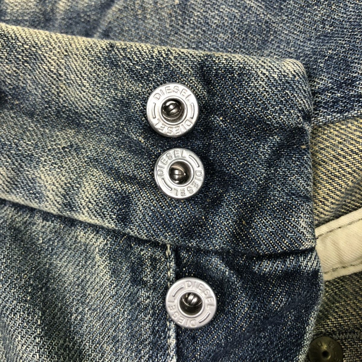 Diesel 🔥DISTRESSED RUSTY DESIGN DIESEL DENIM JEANS PATCHWORK Size US 32 / EU 48 - 19 Thumbnail