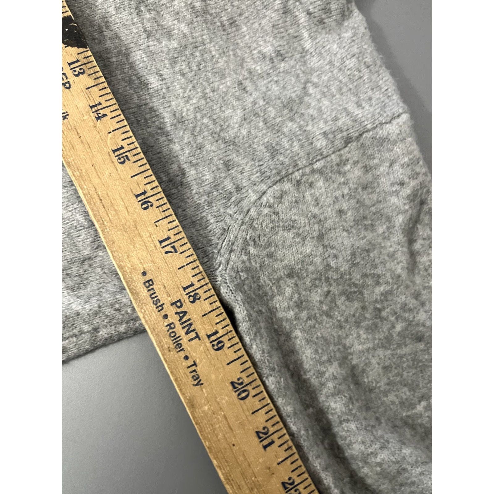 Loft VINTAGE LOFT Crew Neck Pullover Sweater Women XS Gray Solid Cozy Acrylic Size XS / US 0-2 / IT 36-38 - 5 Thumbnail