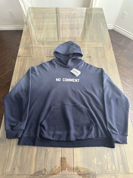 Balenciaga Balenciaga SS 22 Clones No Comment Hoodie | Grailed