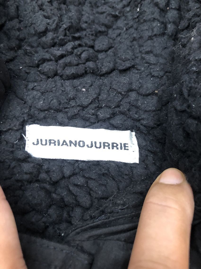 Le Grande Bleu (L.G.B.) JURIANOJURRIE RACCOON FUR BONDAGE GOTHIC PUNK PARKA JACKET Size US S / EU 44-46 / 1 - 9 Thumbnail