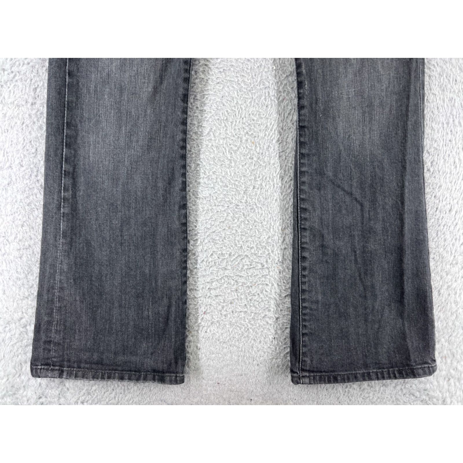 Old Navy Old Navy Jeans Womens 8 Gray Denim Bootcut 5-Pocket Cotton Blend Regular Size 30" / US 8 / IT 44 - 5 Thumbnail