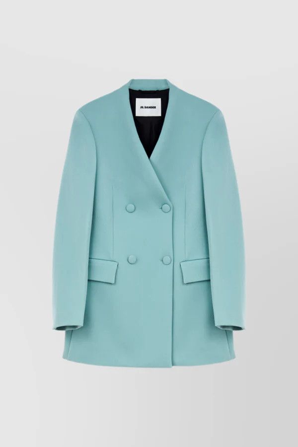 Jil Sander o1y0925 Blazer in Sage Green Size XS / US 0-2 / IT 36-38 - 1 Thumbnail
