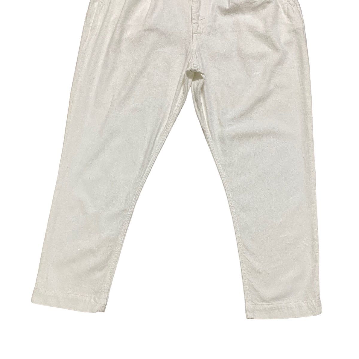 Orslow Orslow White Billy Cropped Pants Size US 29 - 5 Thumbnail