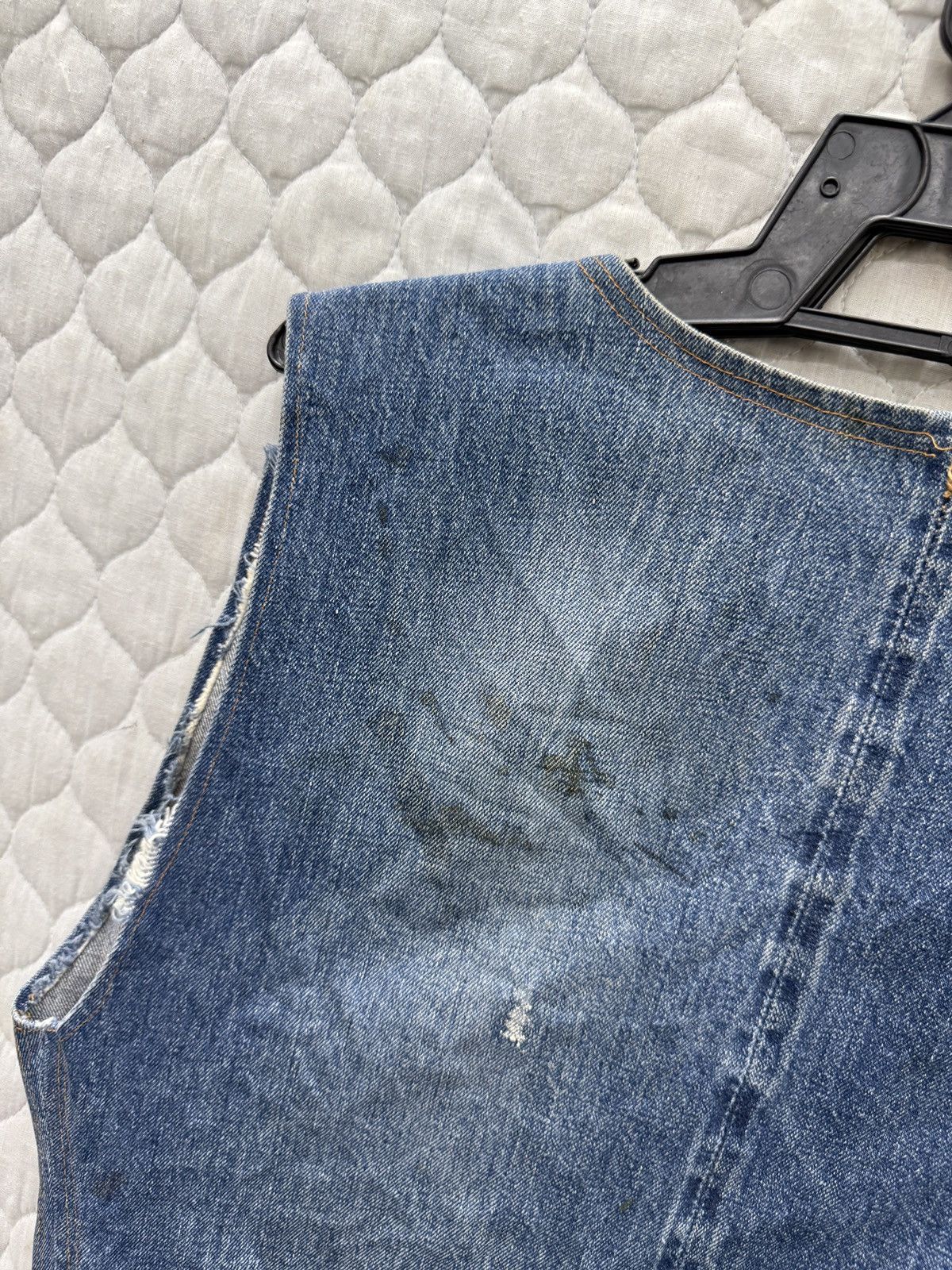 Handmade 🔥🔥🔥ARCHIVE HANDMADE CUSTOM DENIM VEST Size US S / EU 44-46 / 1 - 12 Thumbnail