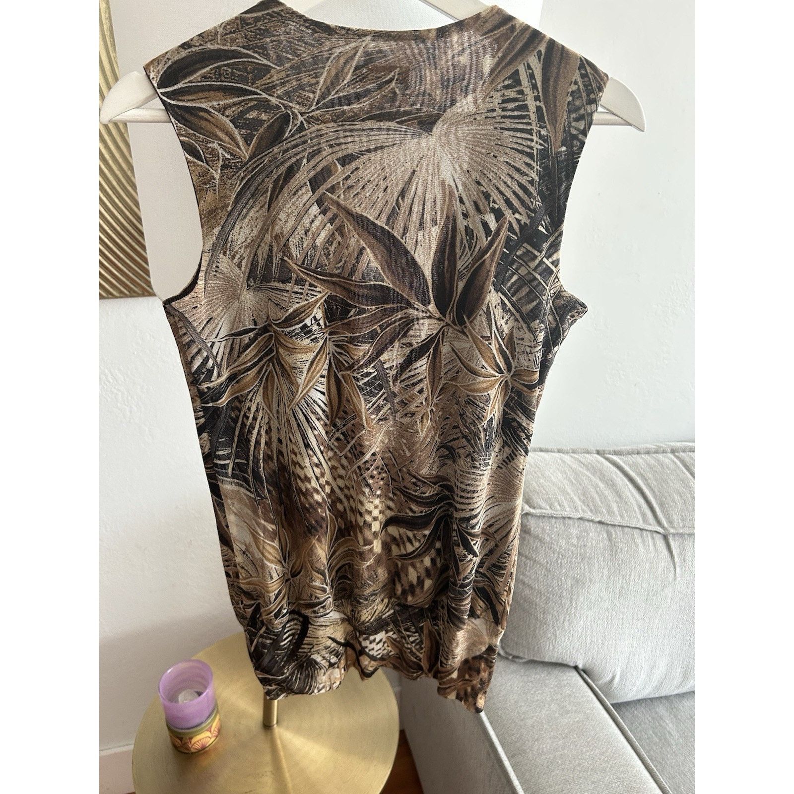 Other Cache Y2K Forrest Plunge Sirencore Stretch Top L Mermeid Size L / US 10 / IT 46 - 5 Thumbnail