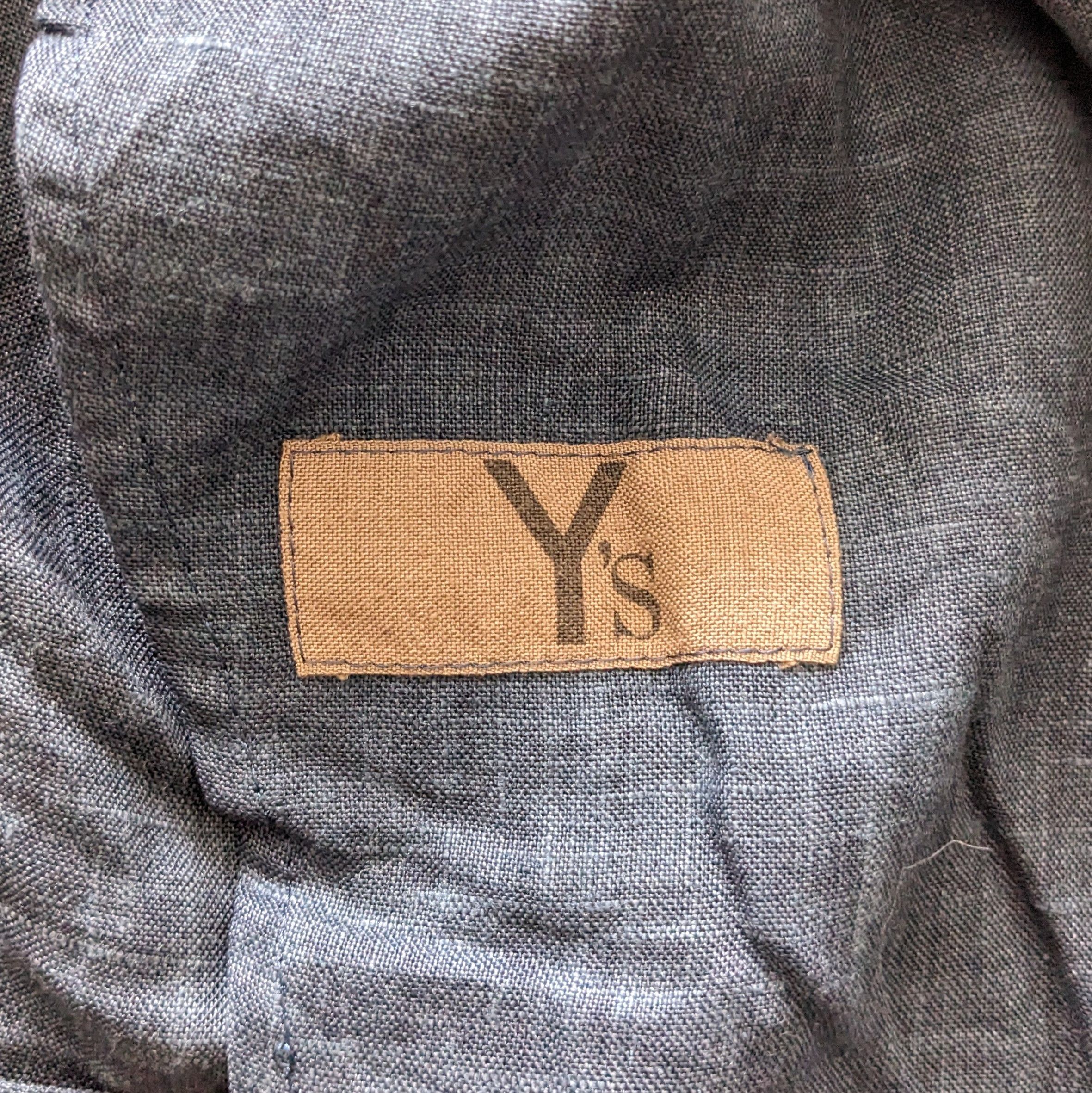 Yohji Yamamoto Vintage Y's Yohji Yamamoto Japanese Designer Brand Blazer Size US L / EU 52-54 / 3 - 6 Thumbnail