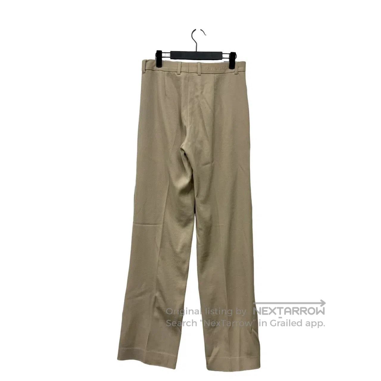 Balenciaga Balenciaga Logo Wool Trousers. Size US 28 / EU 44 - 1 Thumbnail
