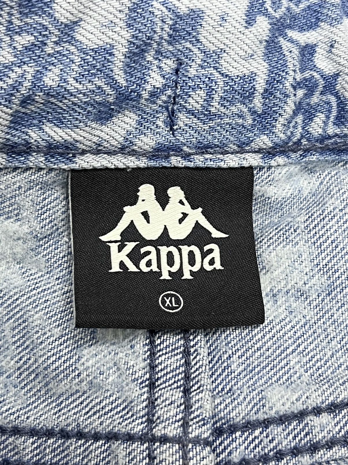 Kappa FYE🔥KAPPA x GU JPN Monogram All Over Print Baggy Hip Hop Size US 34 / EU 50 - 12 Thumbnail