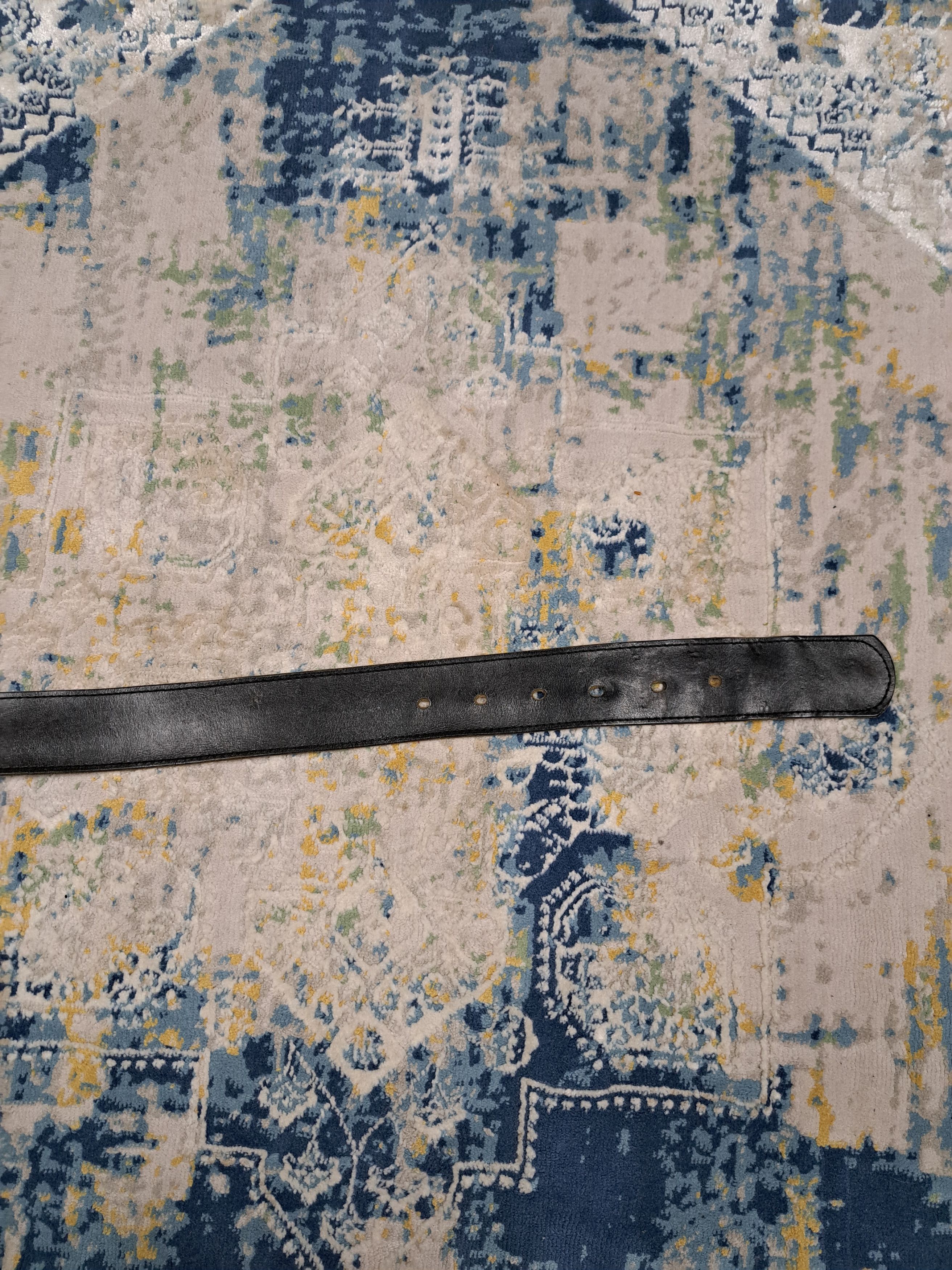 Cowboy Equipment Vintage 1991 Texas Eagle Leather Belt America New Mexico Size ONE SIZE - 6 Thumbnail
