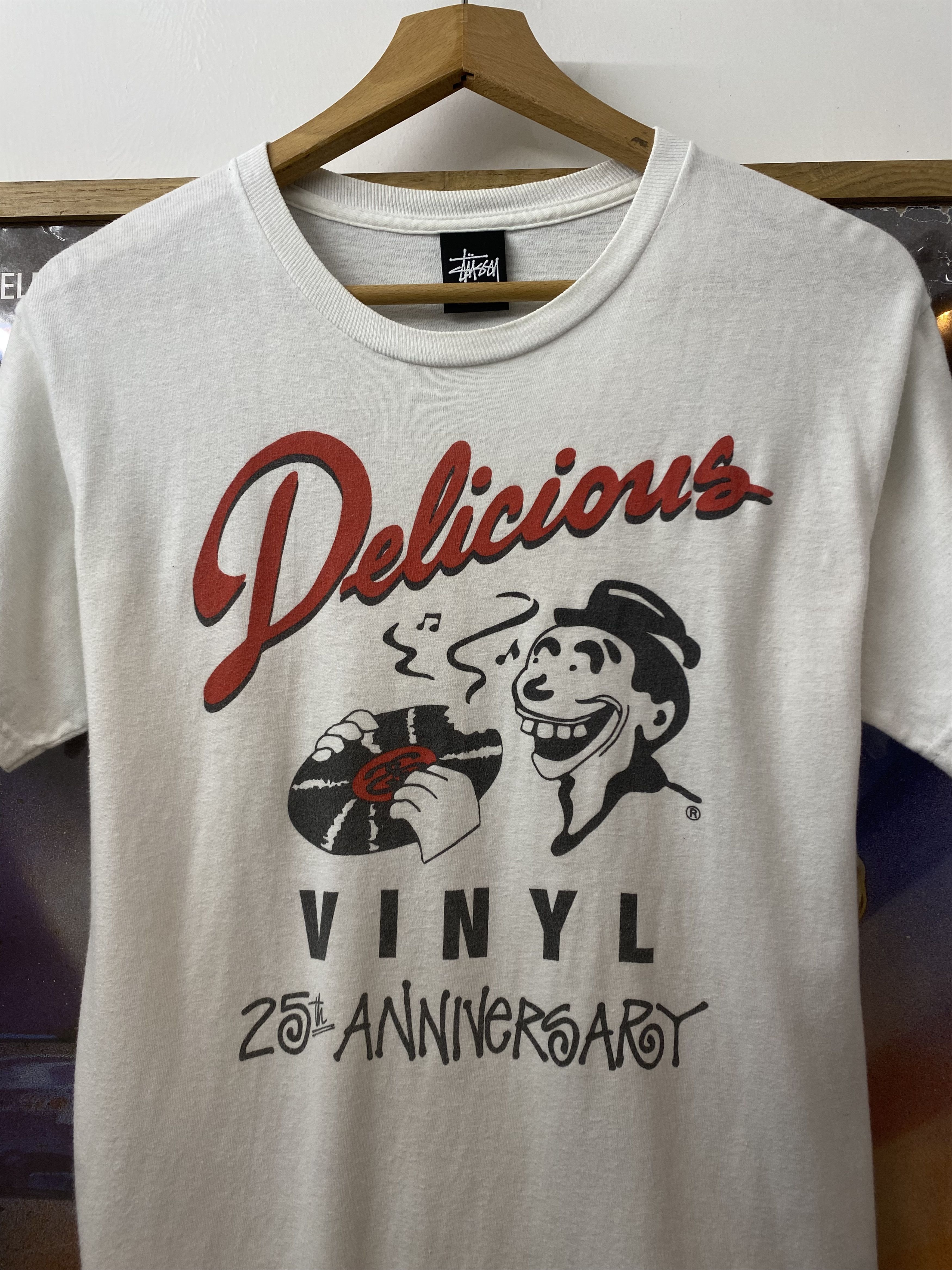 Stussy FW2012 Stussy x Delicious Vinyl Records 25th Ann. Tee Size US S / EU 44-46 / 1 - 3 Thumbnail