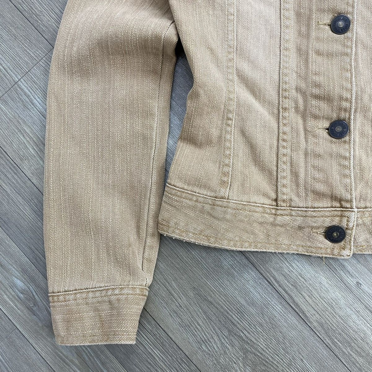 20471120 2000s Japanese Style Ifsixwasnine Lgb Vkei Fur Denim Jacket Size US S / EU 44-46 / 1 - 5 Thumbnail