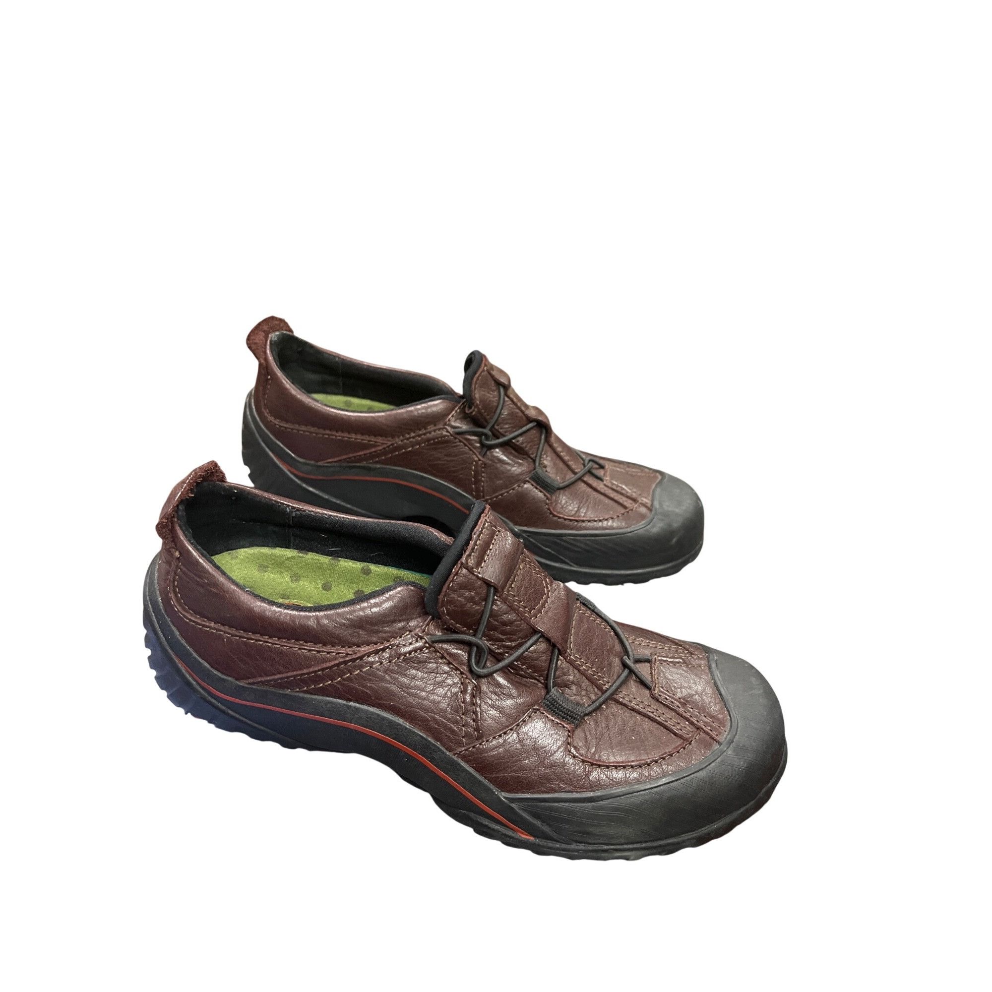 Clarks Clarks Muckers wms brown leather waterproof casual shoes sz Size US 7 / IT 37 - 3 Thumbnail