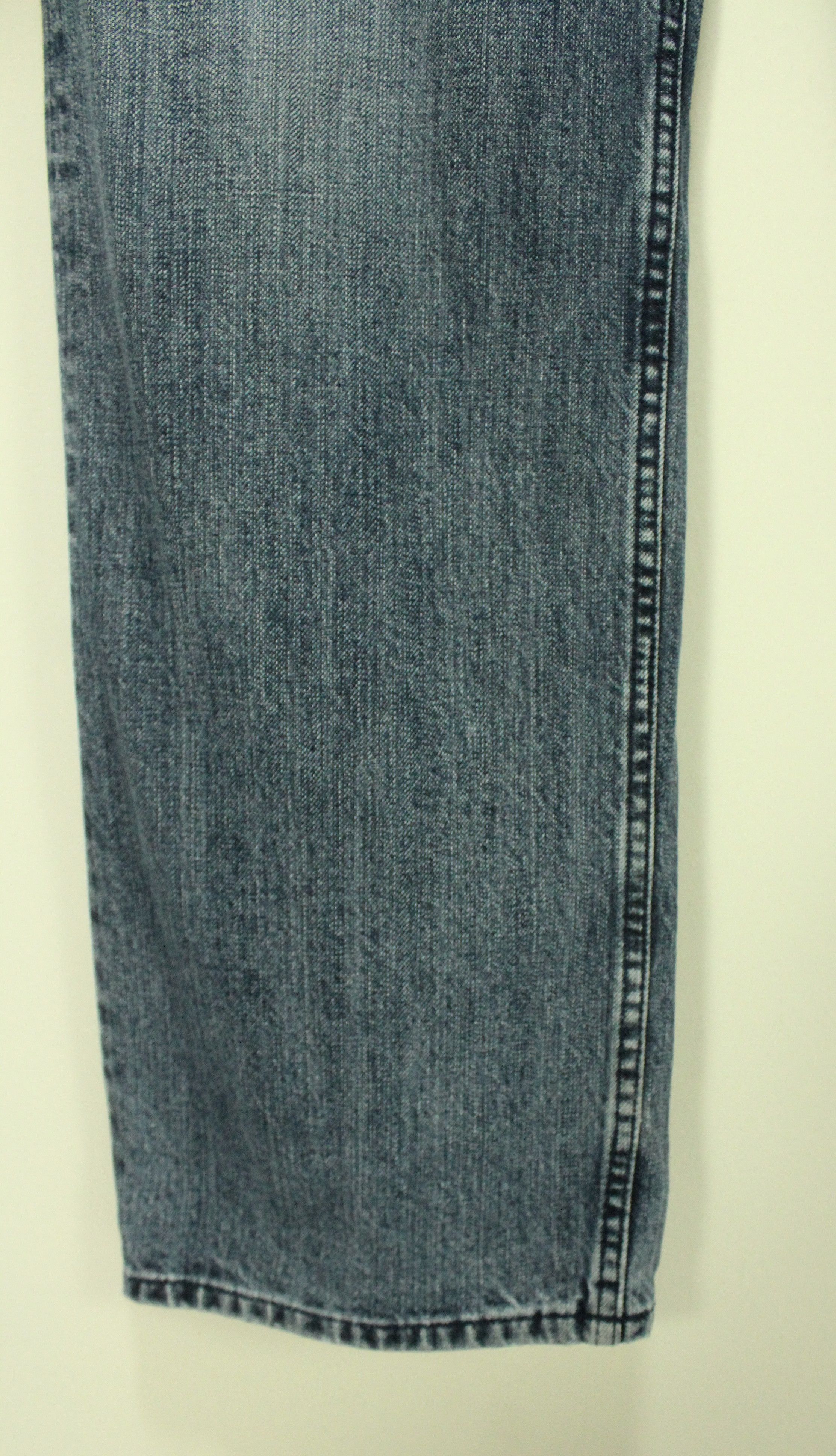 Japanese Brand Vintage Denim Embroidered Skull Logo Size US 35 - 12 Thumbnail