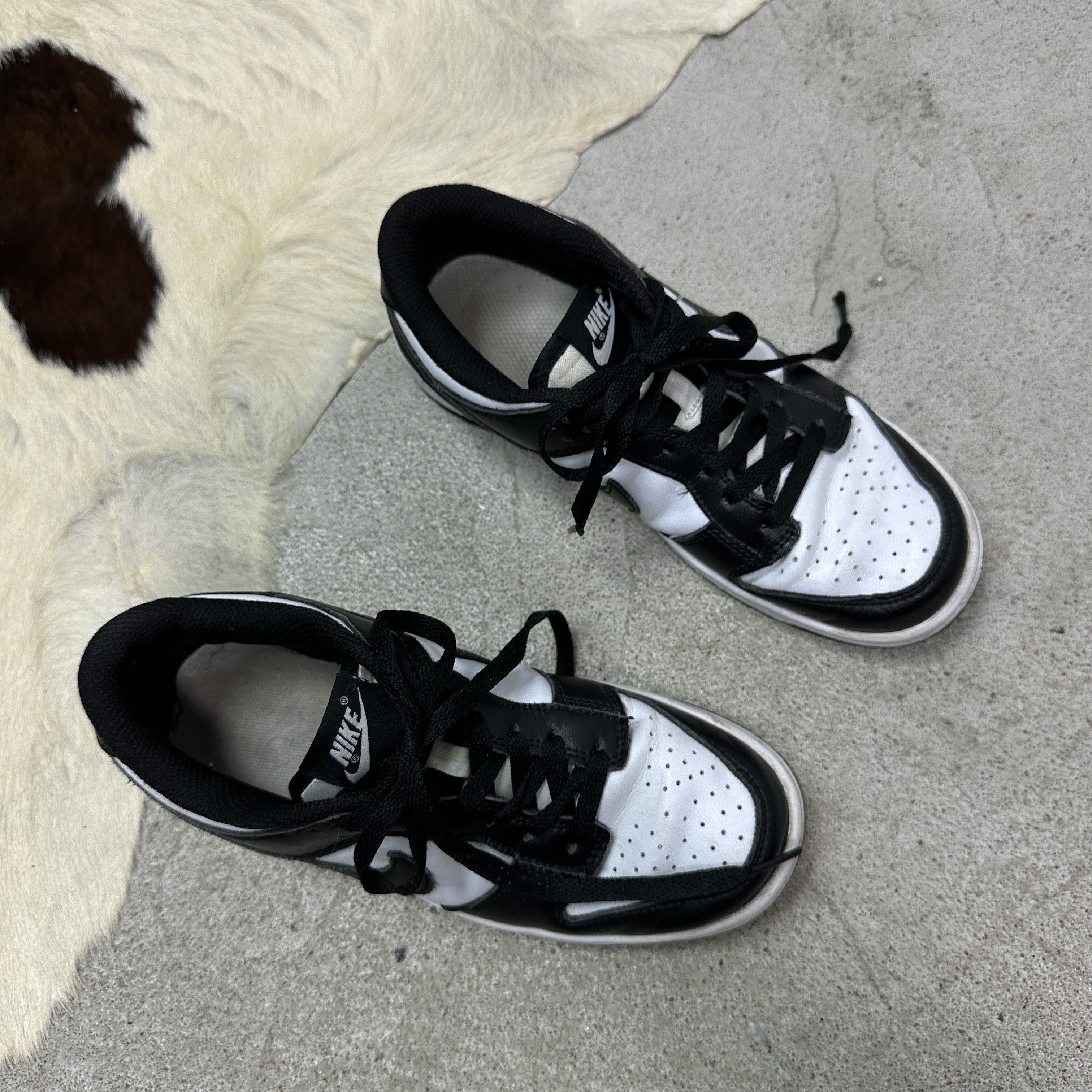 Nike Vintage Streetwear Nike Dunk Low Panda Sneakers 00s Size US 7.5 / IT 37.5 - 3 Thumbnail