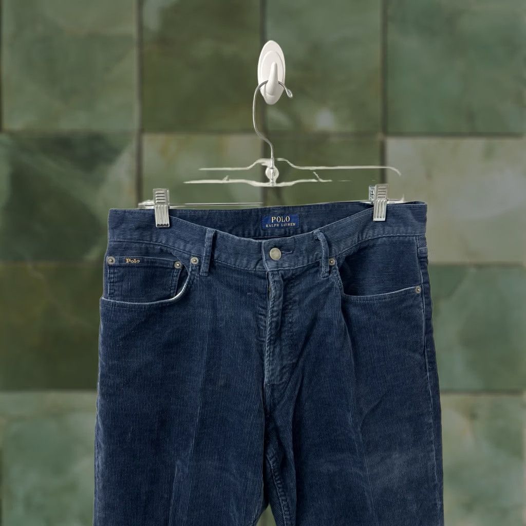 Polo Ralph Lauren Polo Ralph Lauren Prospect Straight Pants Mens 32x32 Corduroy Blue Size US XS / EU 42 / 0 - 1 Thumbnail
