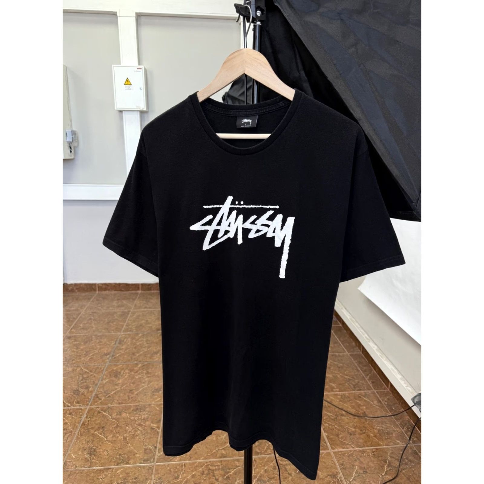 Vintage VINTAGE Stussy T-Shirt Mens L Black Retro Y2K Rare Hype 90s 00s Size US L / EU 52-54 / 3 - 2 Thumbnail